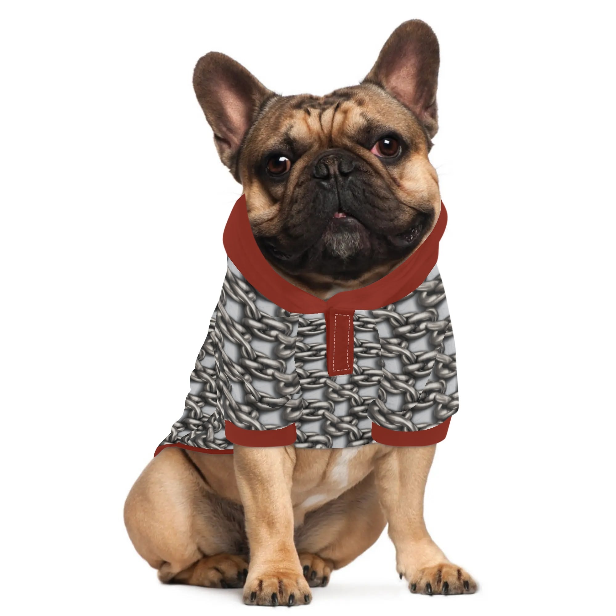 Paisley French Bulldog Pet Sweatshirt for Training Sessions-fadou