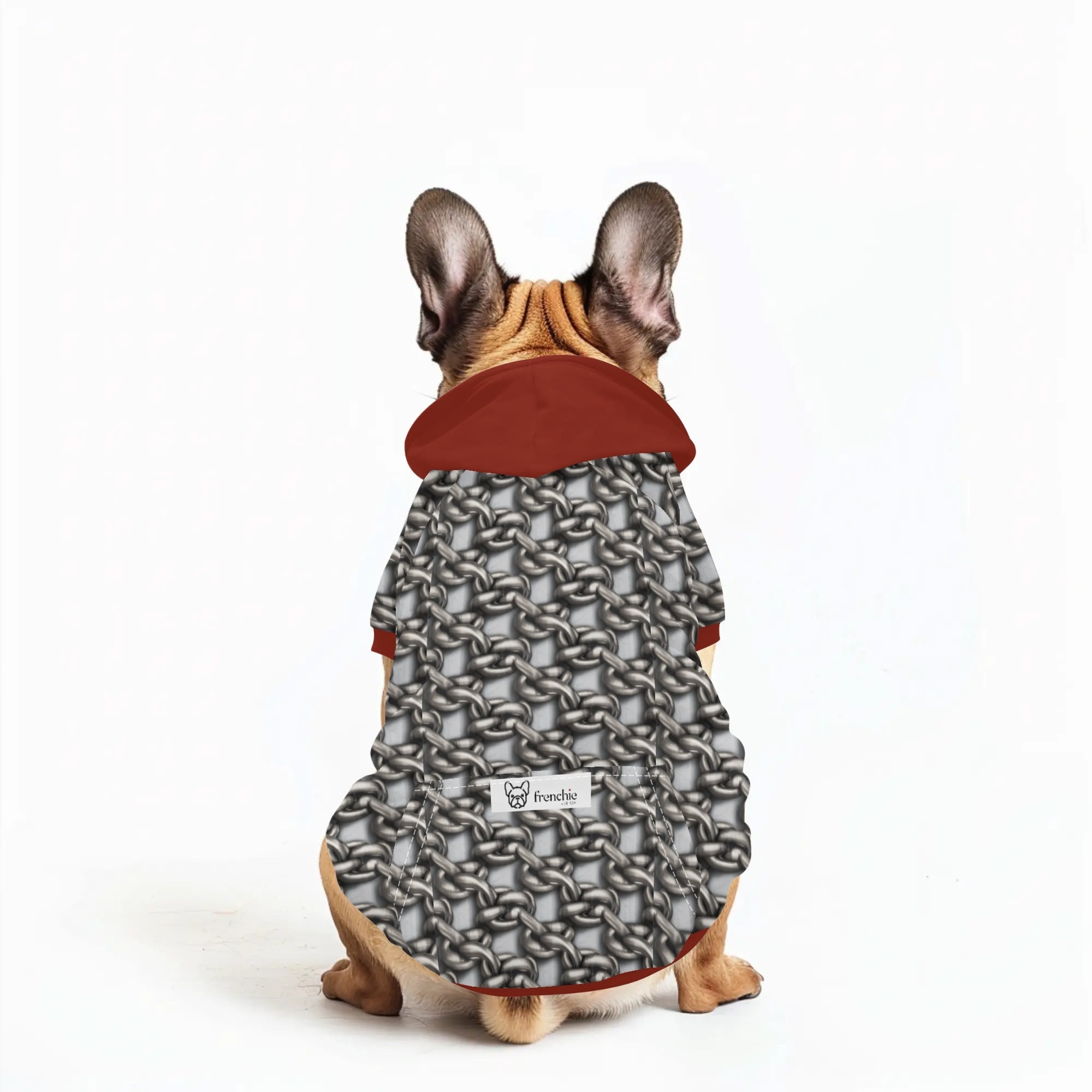 Paisley French Bulldog Pet Sweatshirt for Training Sessions-fadou