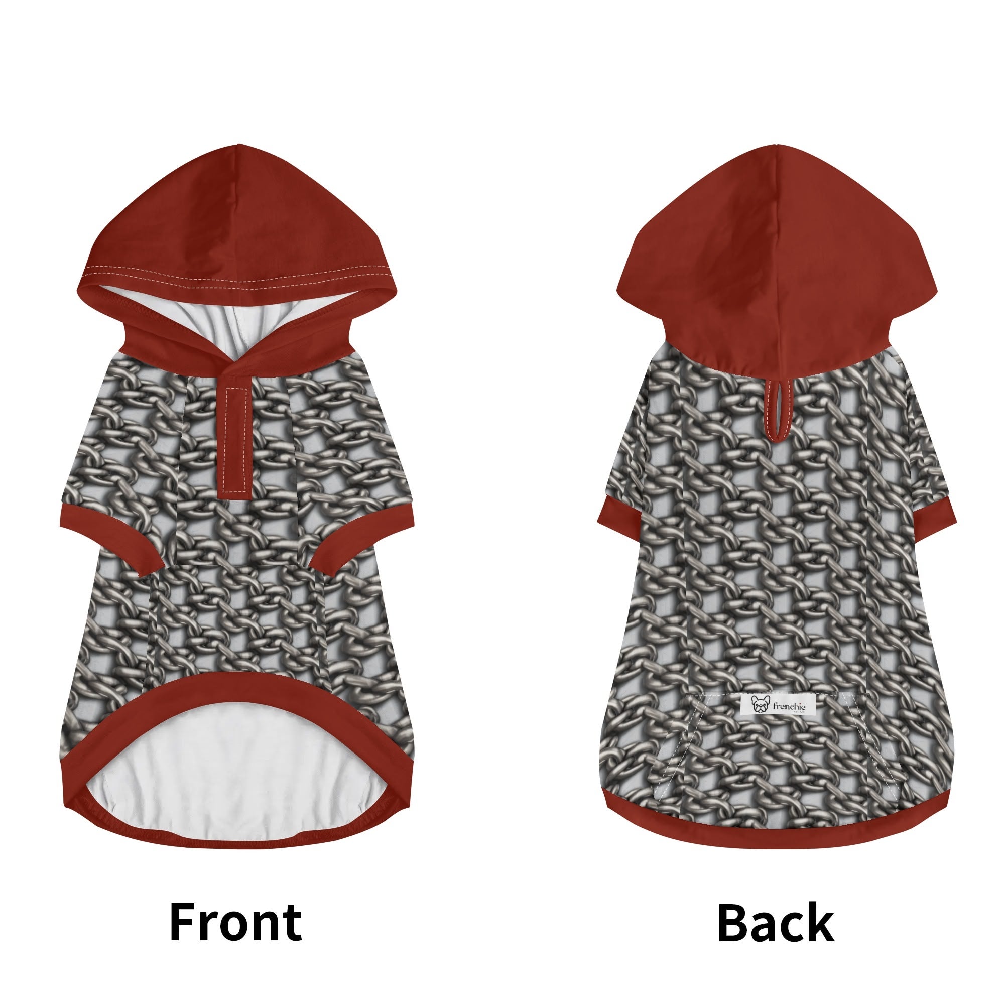 Paisley French Bulldog Pet Sweatshirt for Training Sessions-fadou