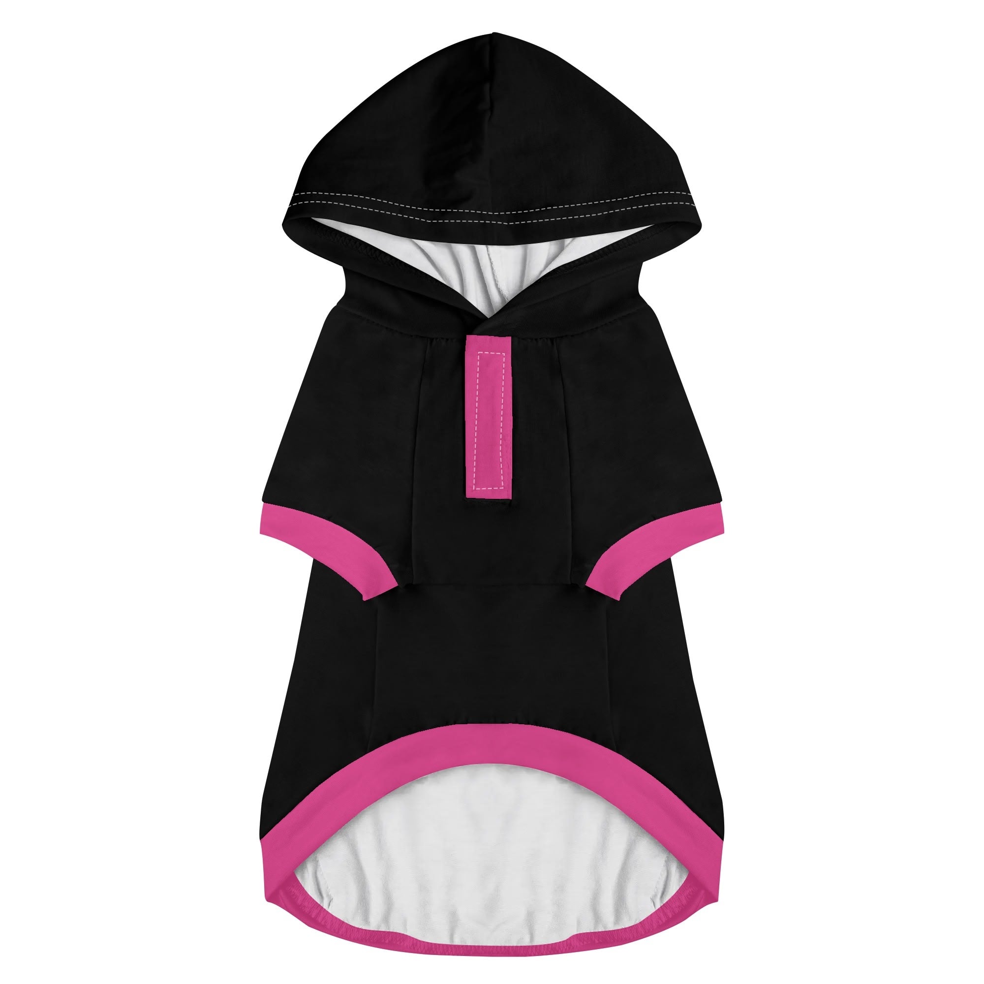 Mia French Bulldog Fleece Hoodie for Outdoor Adventures-fadou