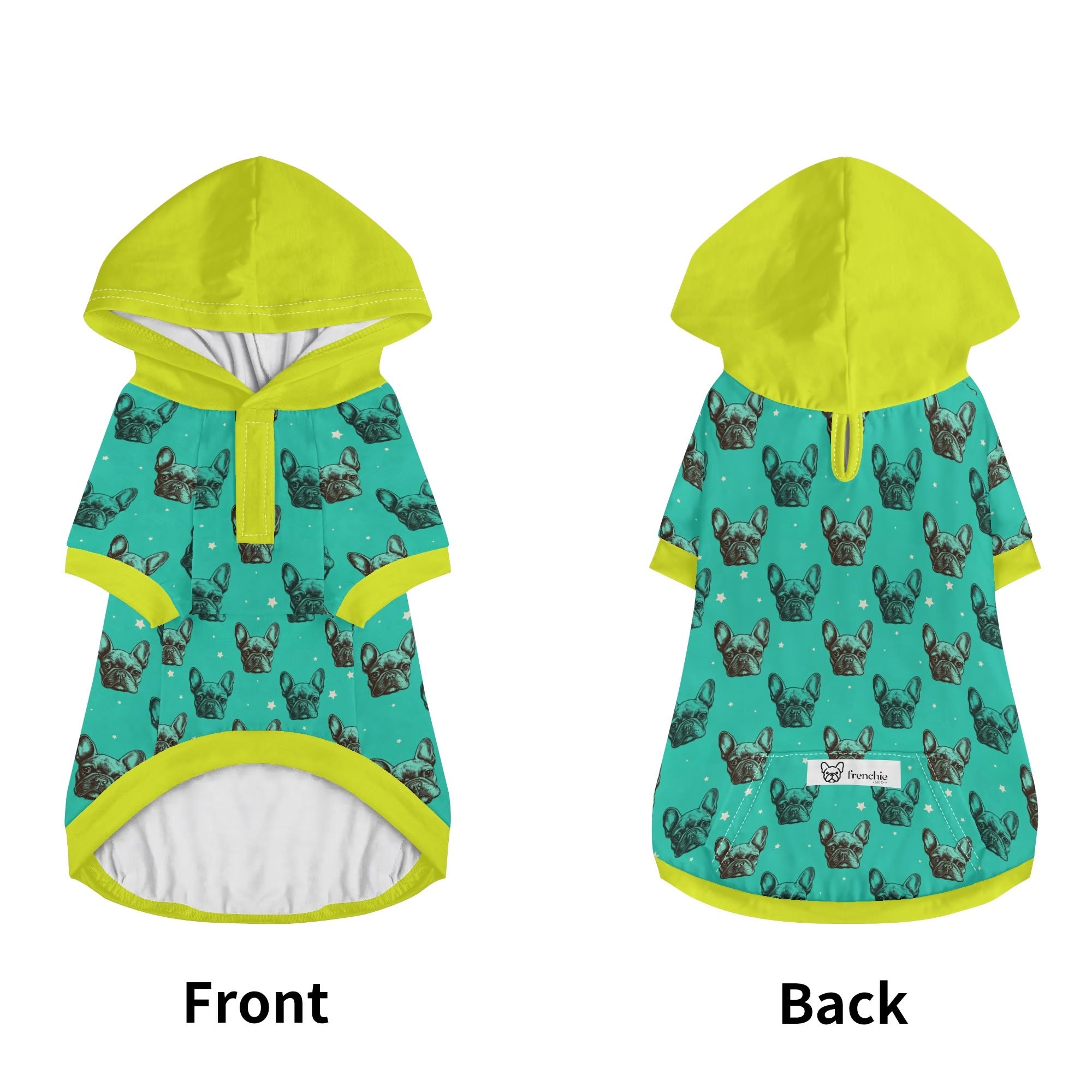Lily French Bulldog Cozy Hoodie for Brachycephalic Dogs-fadou