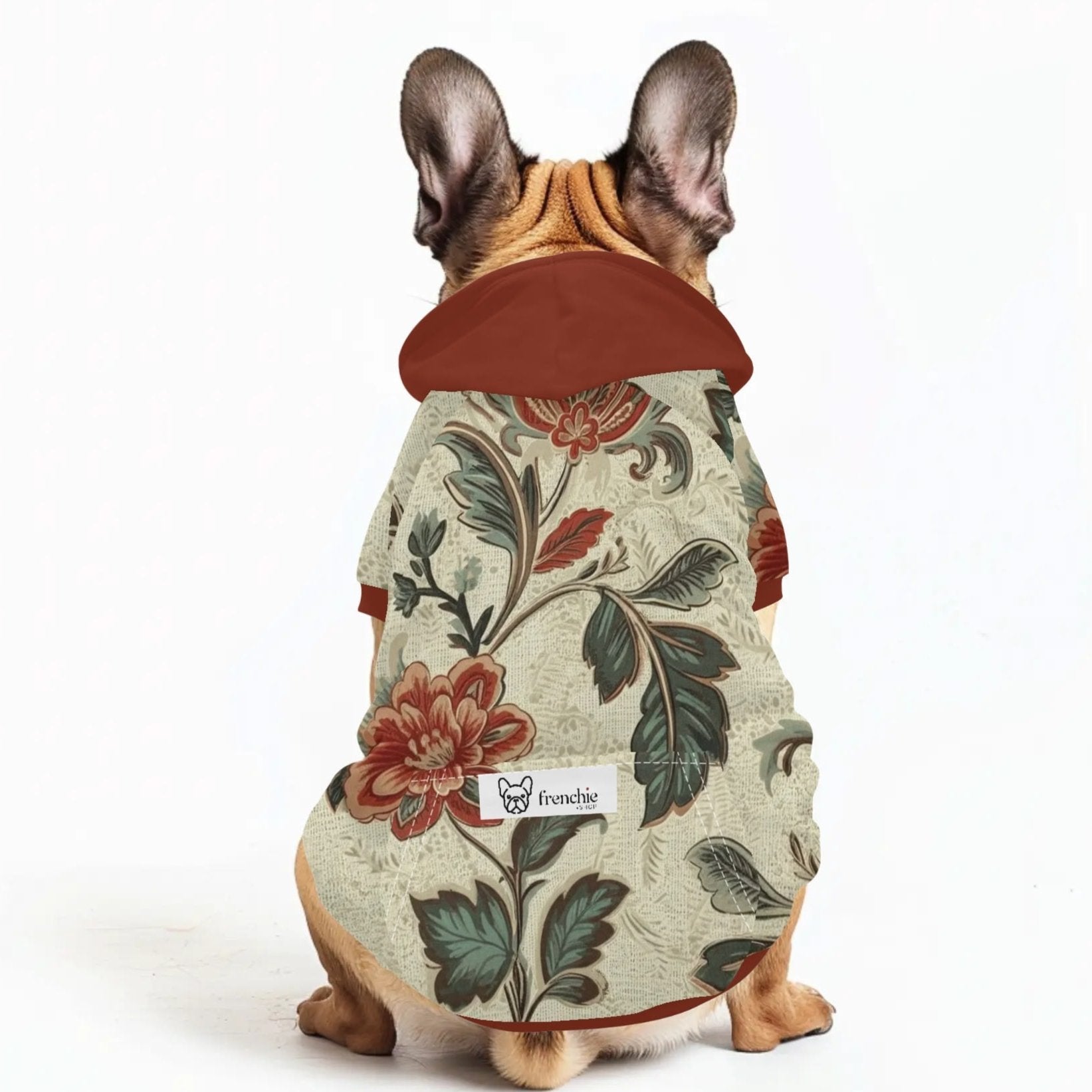 Lexi French Bulldog Fleece Hoodie for Outdoor Adventures-fadou