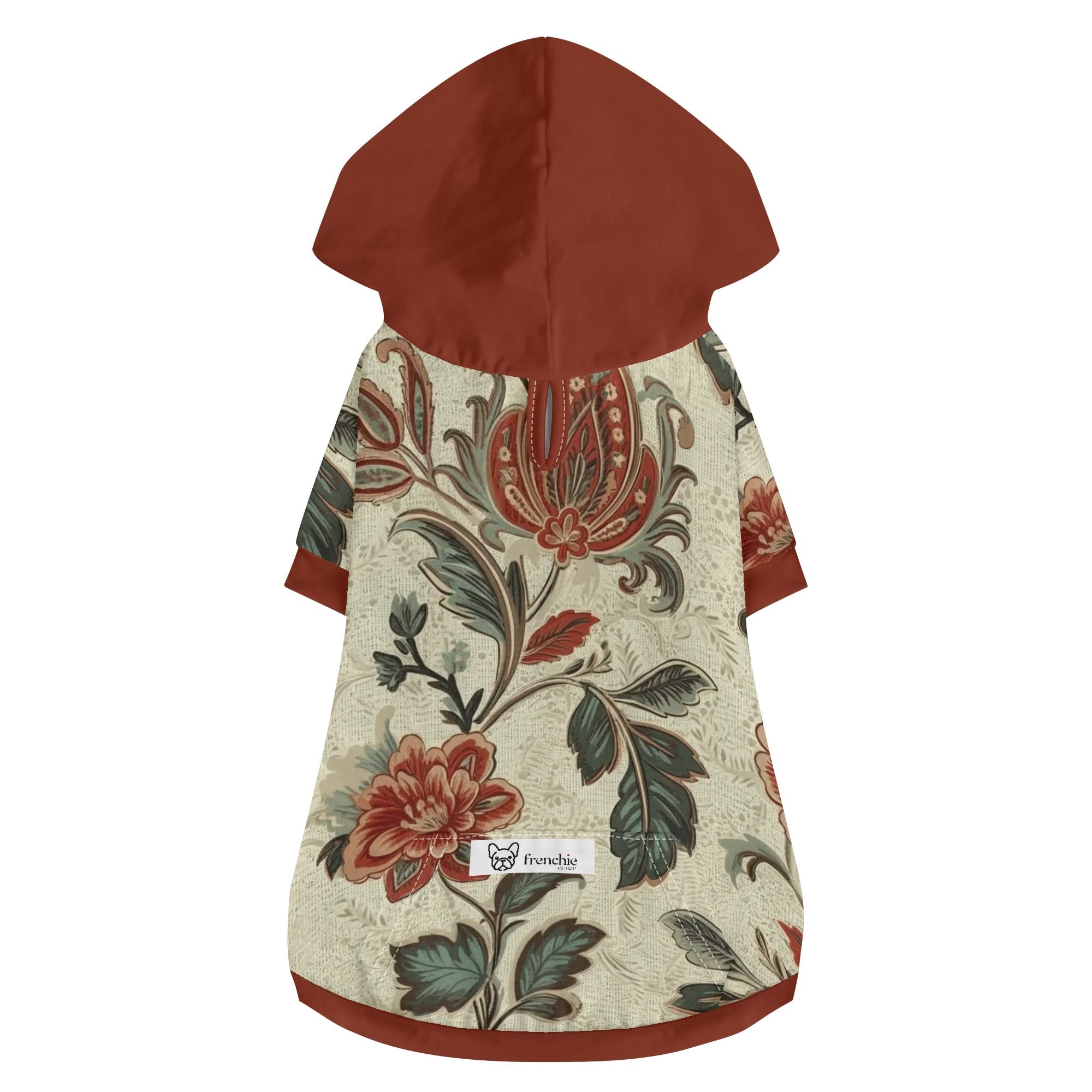 Lexi French Bulldog Fleece Hoodie for Outdoor Adventures-fadou