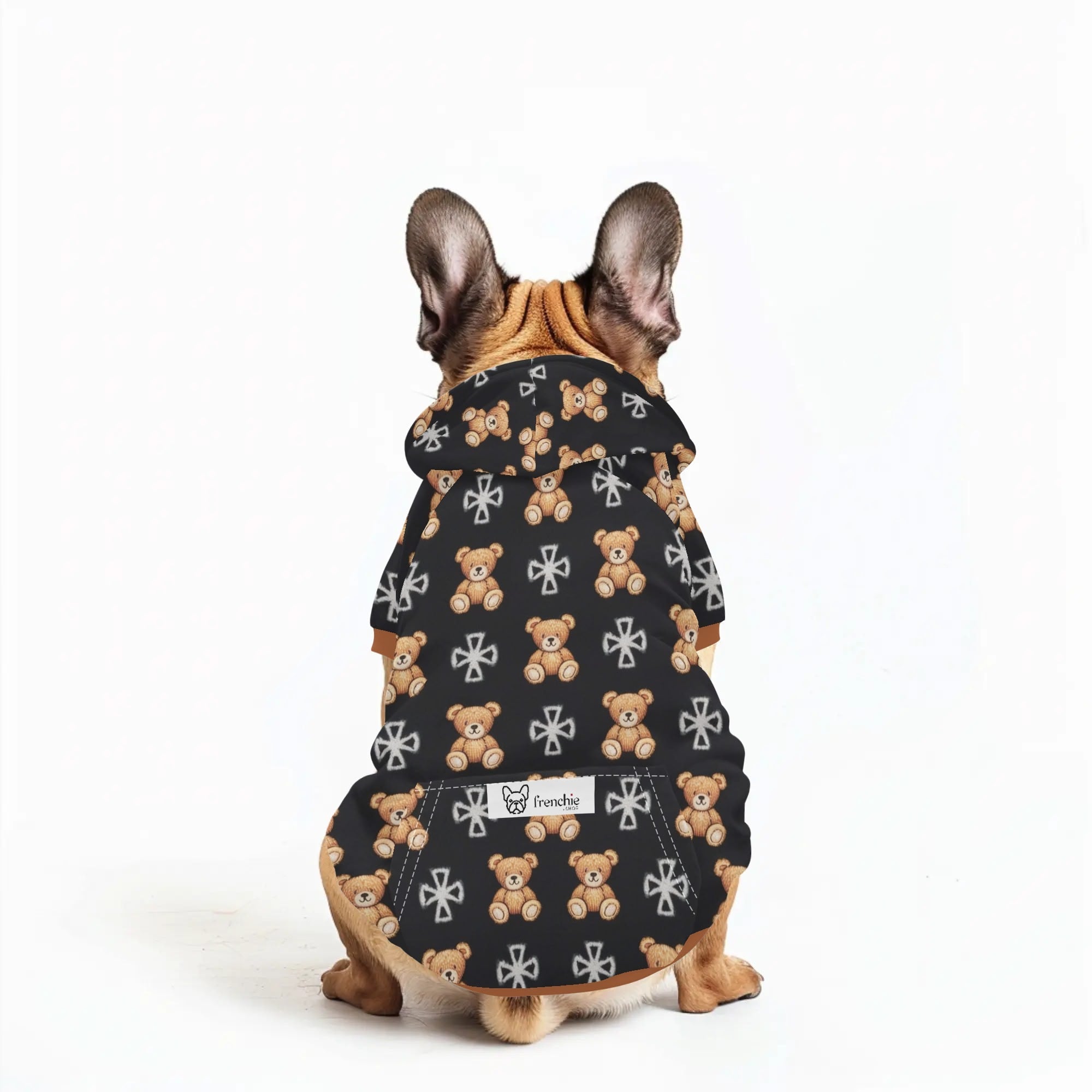 Lady French Bulldog Pet Sweatshirt for Flat-Face Breeds-fadou