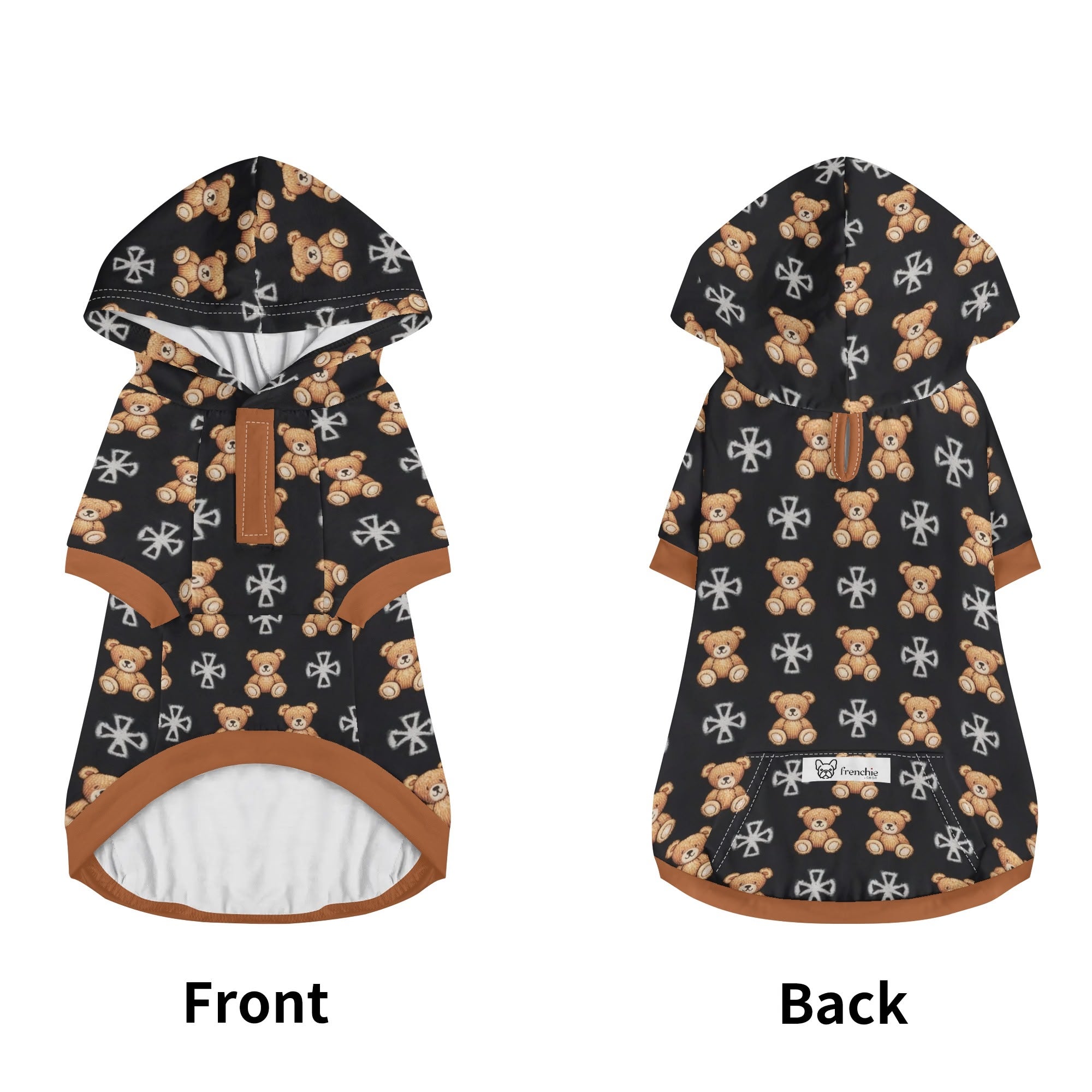 Lady French Bulldog Pet Sweatshirt for Flat-Face Breeds-fadou
