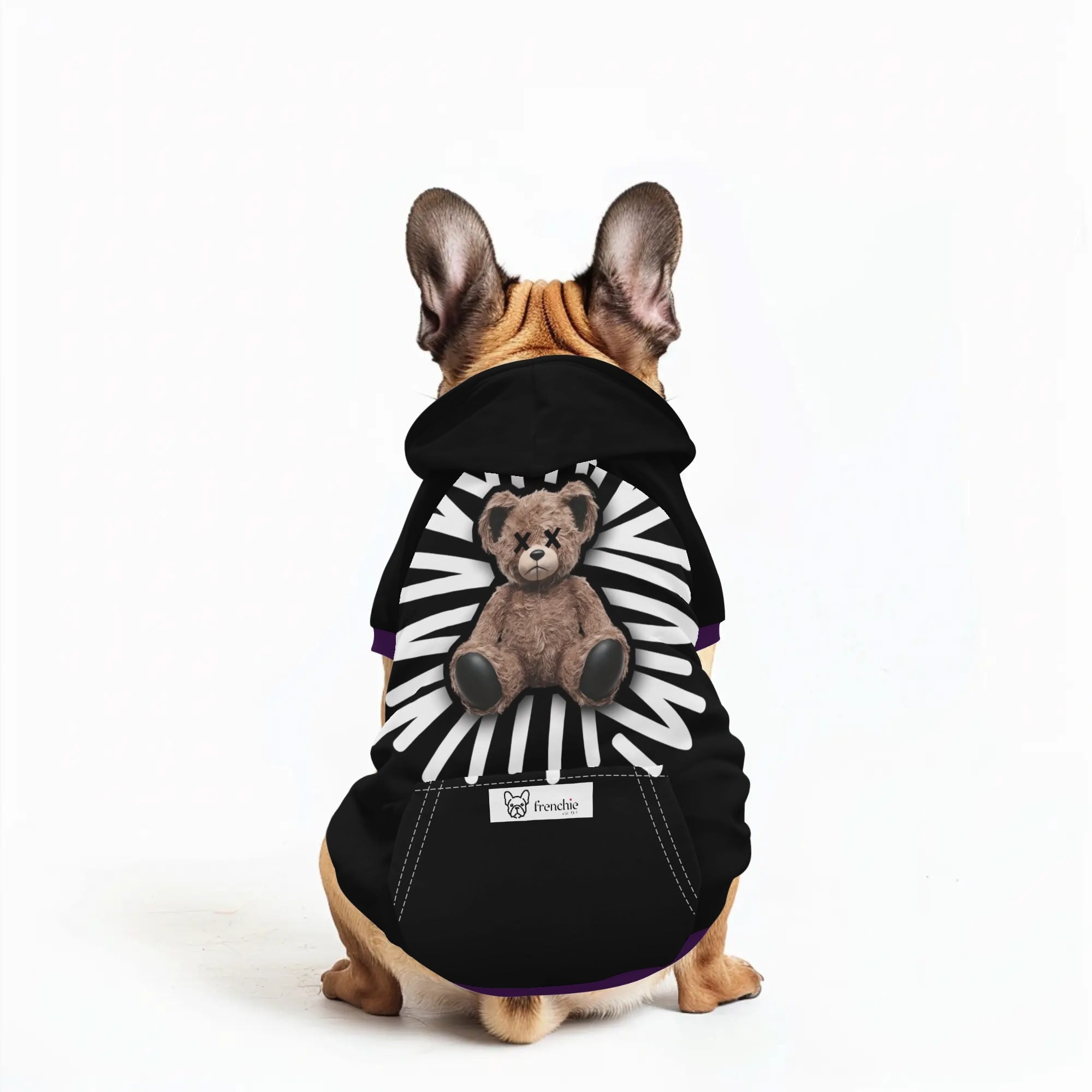Gracie French Bulldog Pet Sweatshirt for Short-Nosed Dogs-fadou