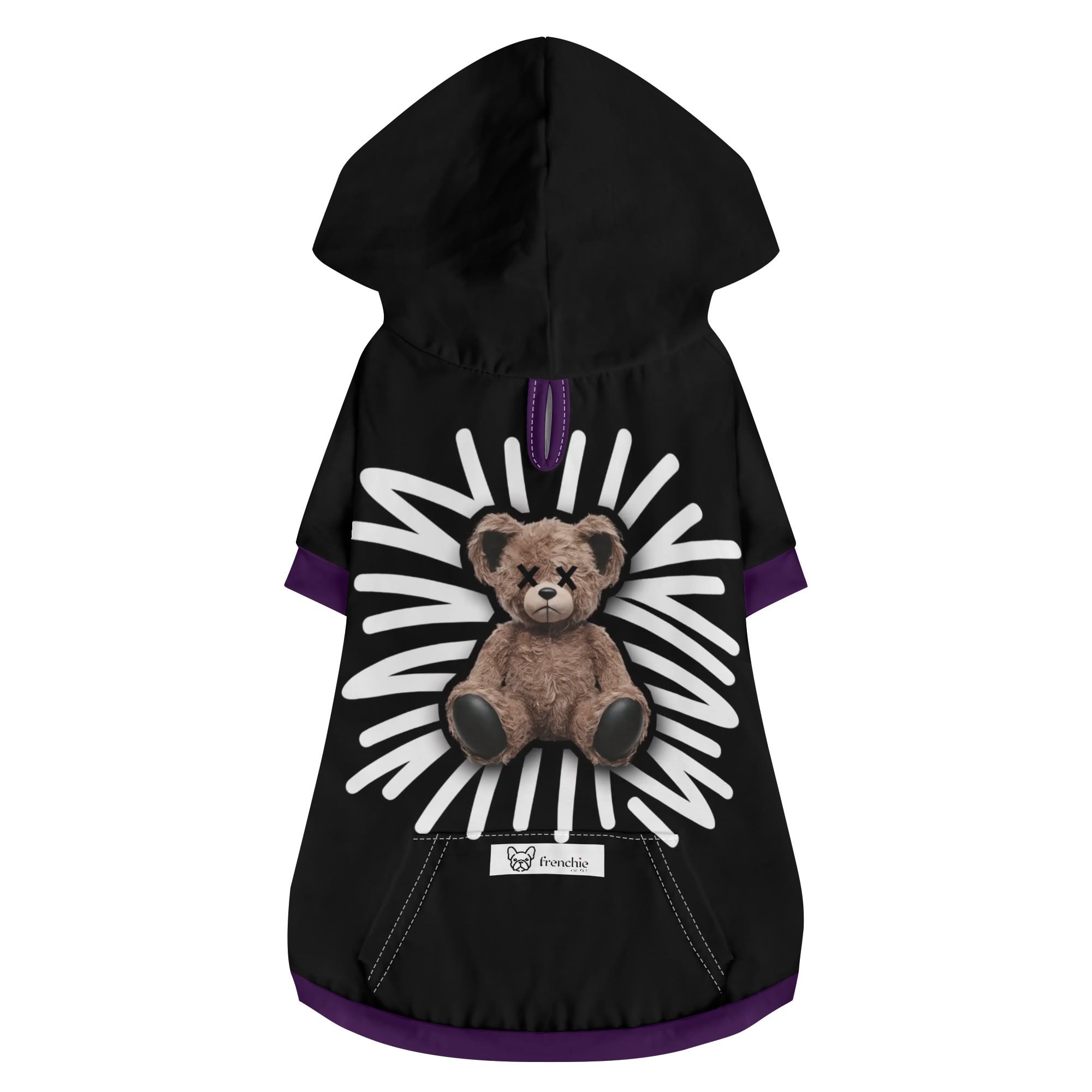 Gracie French Bulldog Pet Sweatshirt for Short-Nosed Dogs-fadou