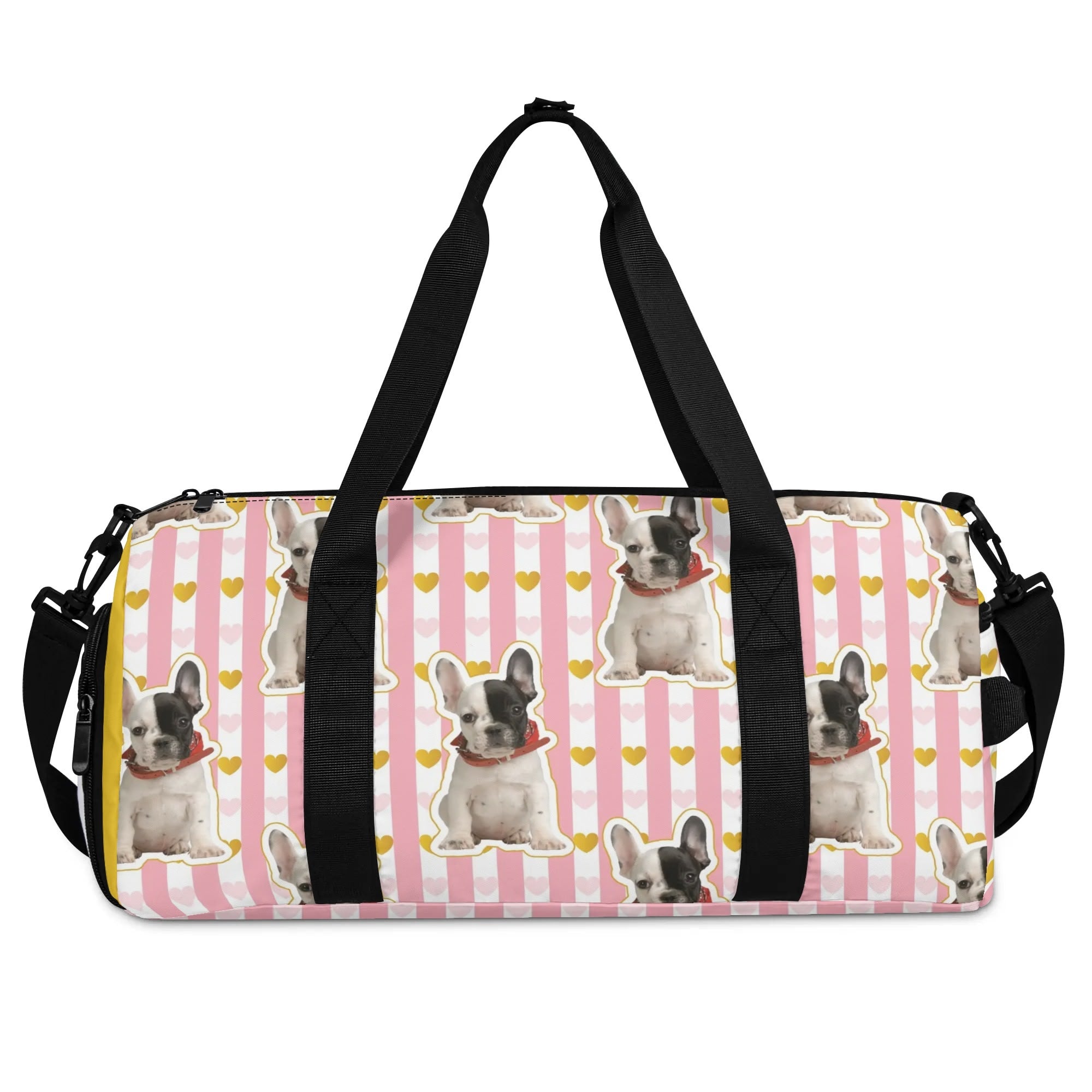 Personalized Gym Bag for Frenchie Lovers with for Frenchie Fans-fadou