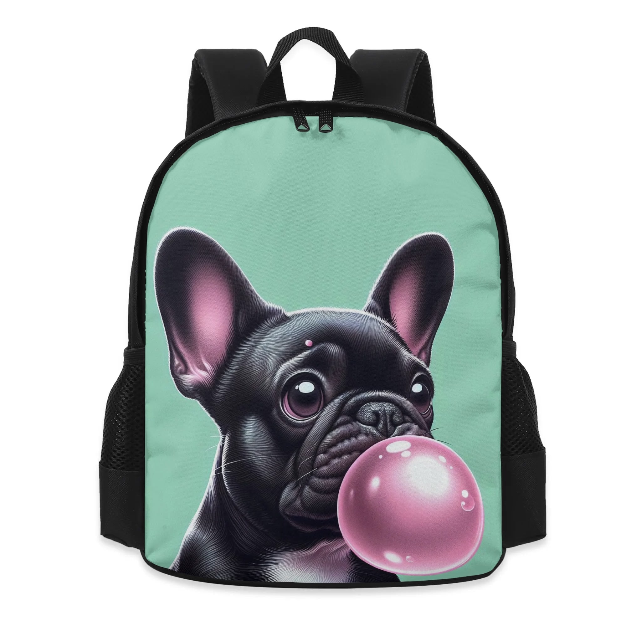 Willow Frenchie Daypack Backpack for Frenchie Enthusiasts-fadou
