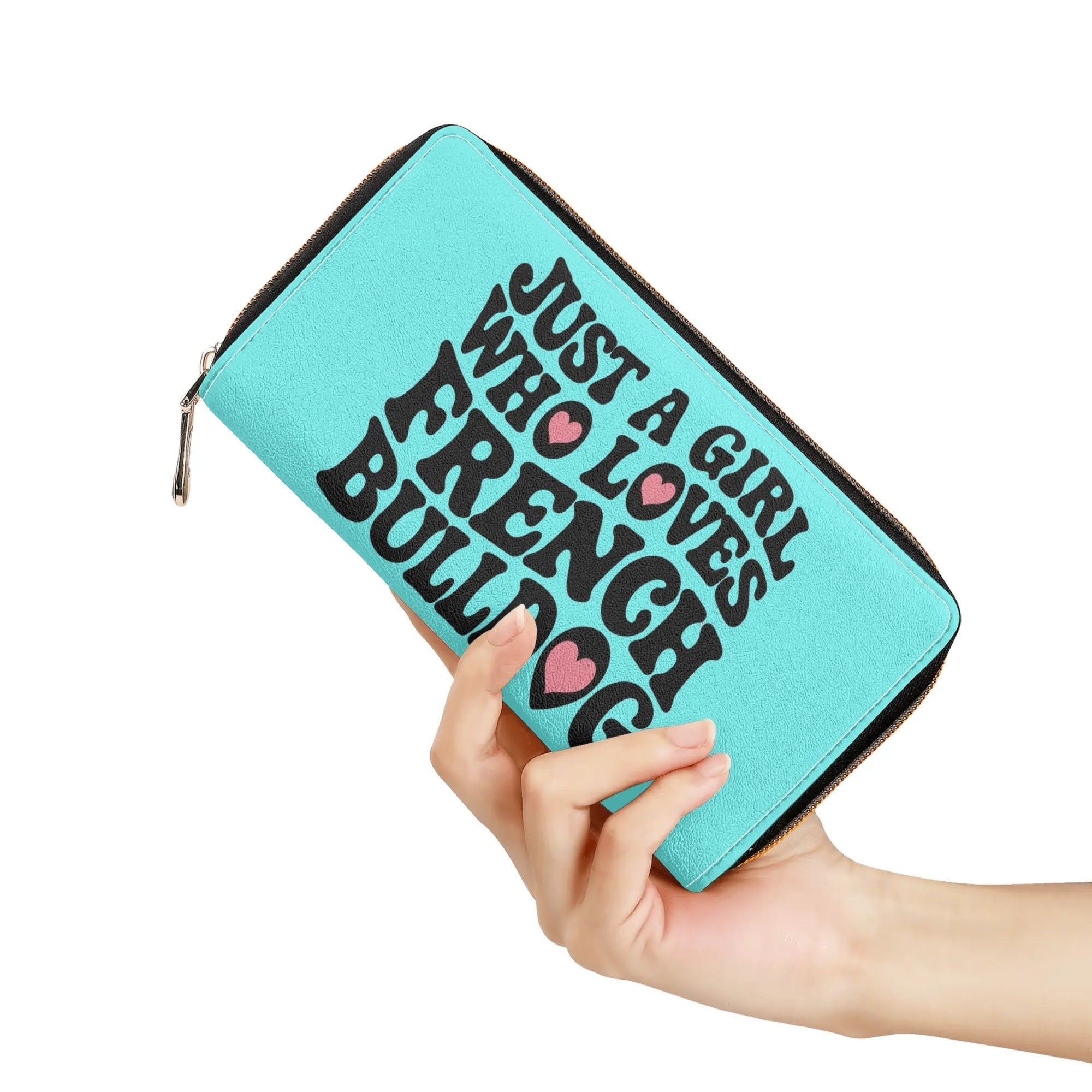 Riley French Bulldog Slim Wallet for Frenchie Enthusiasts-fadou