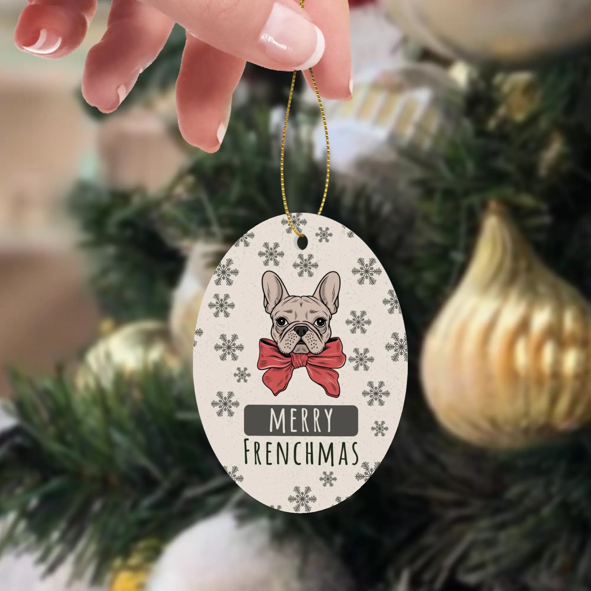French Bulldog Christmas Product for Frenchie Enthusiasts-fadou