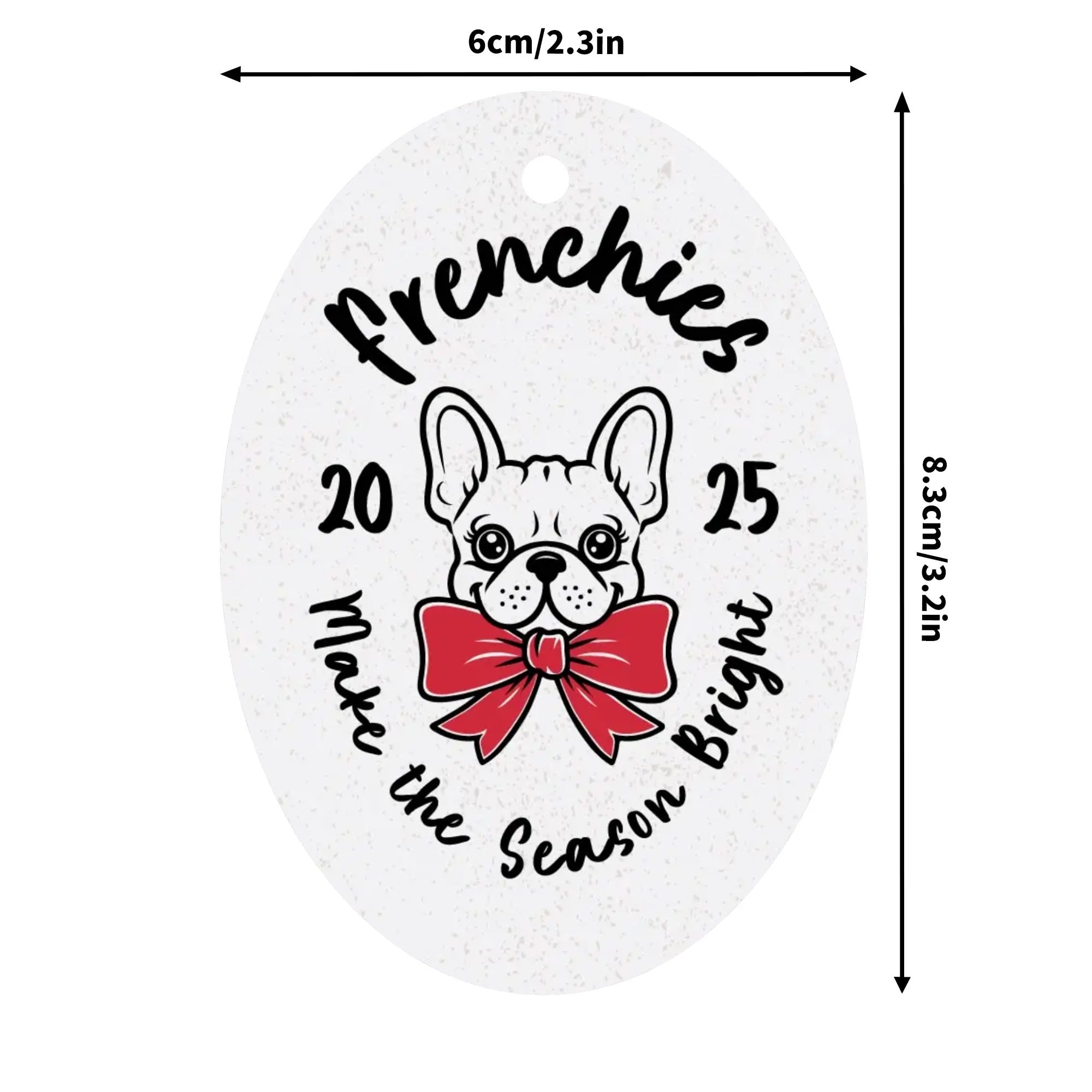 Pip - Christmas Ornaments for French Bulldog Owners and Fans-fadou