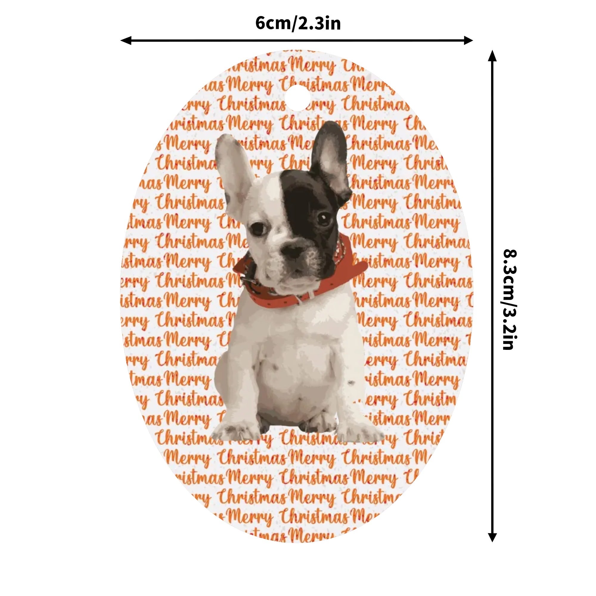Personalized Ornaments for Frenchie Lovers with for Dog Lovers and-fadou