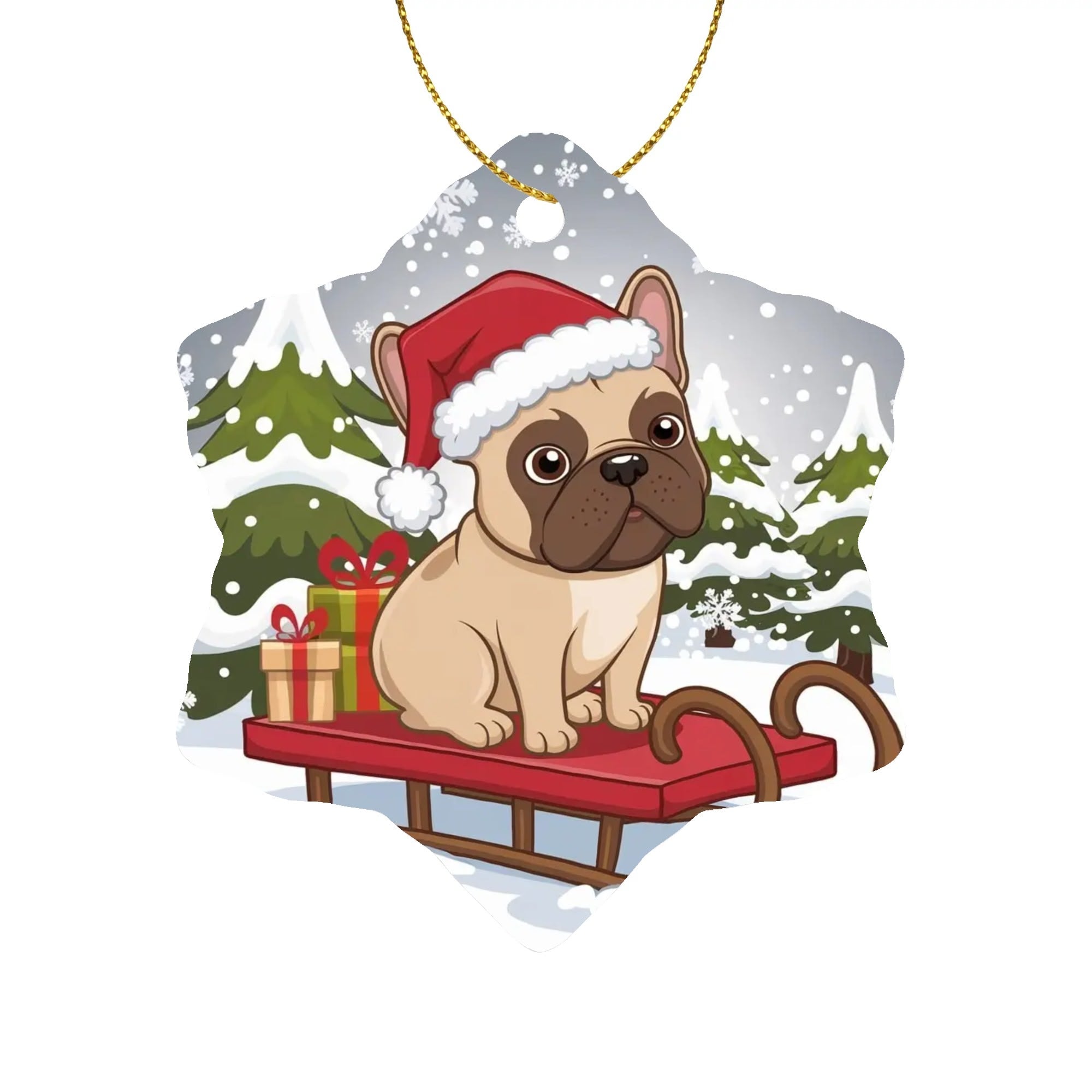 Coco - Christmas Ornaments for Frenchie Fans Everywhere-fadou