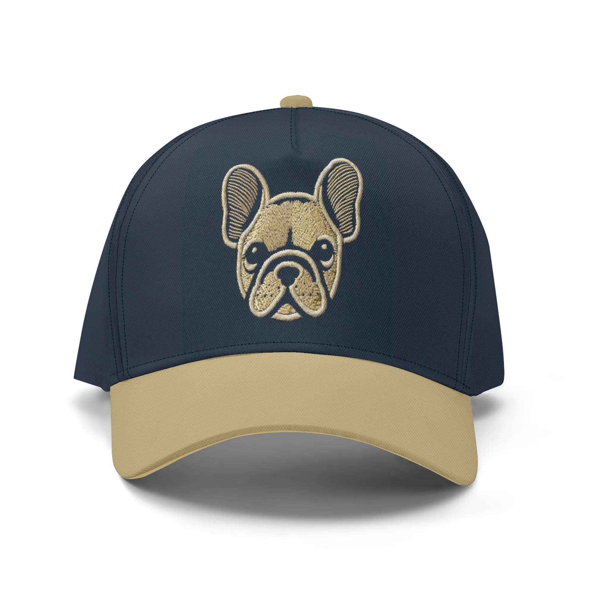 Stella French Bulldog Snapback Hat for Frenchie Enthusiasts-fadou