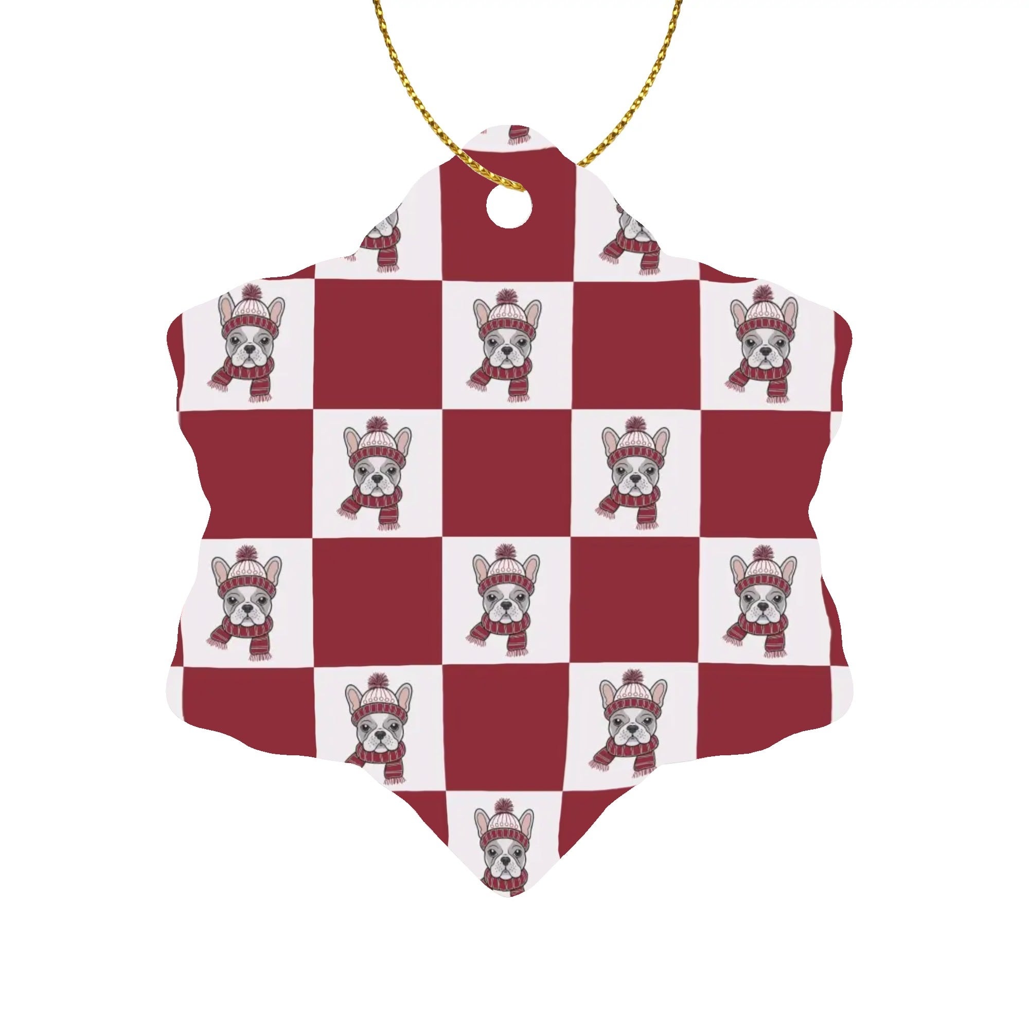 Luna - Christmas Ornaments for Frenchie Fans Everywhere-fadou