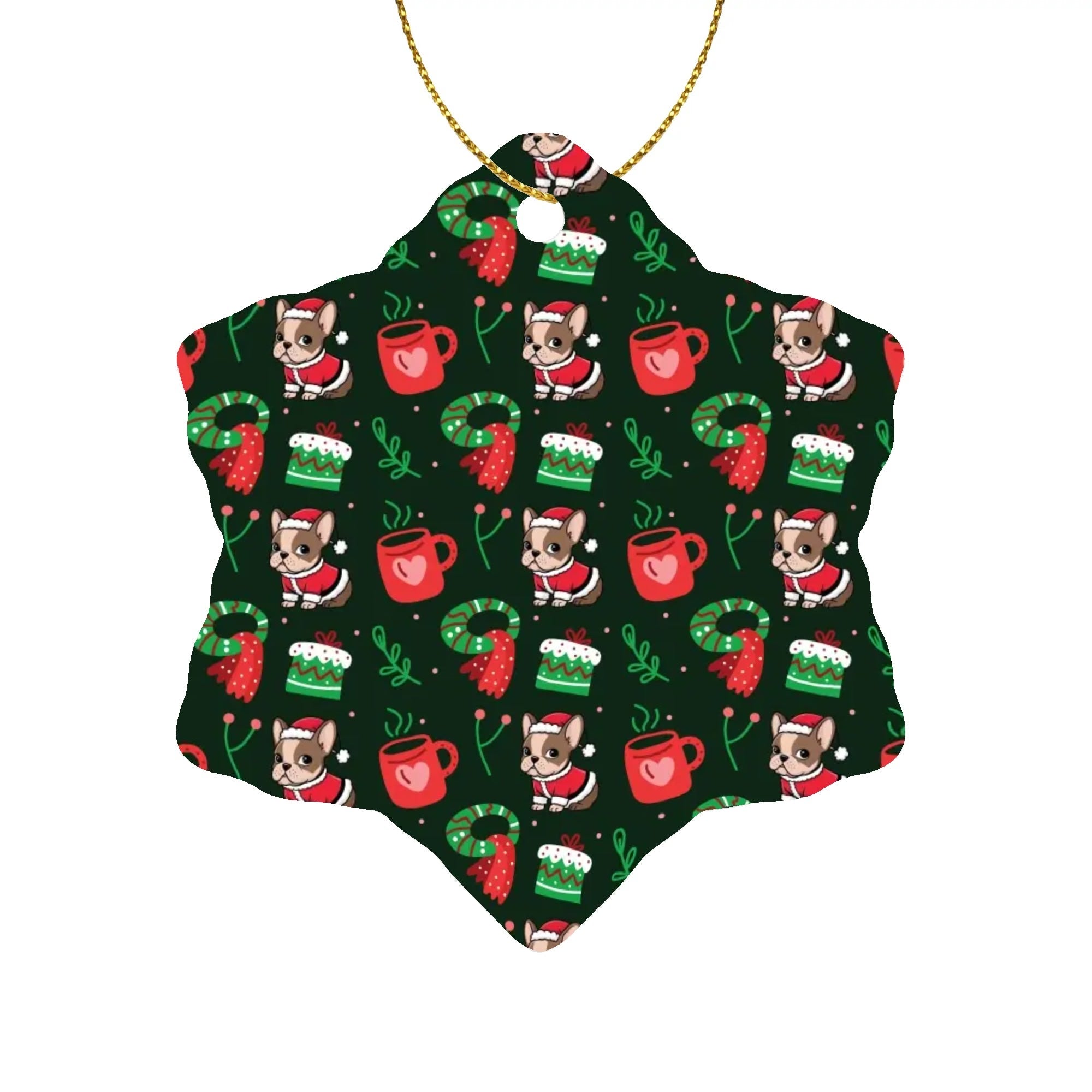 Stella - Christmas Ornaments for Frenchie Fans Everywhere-fadou