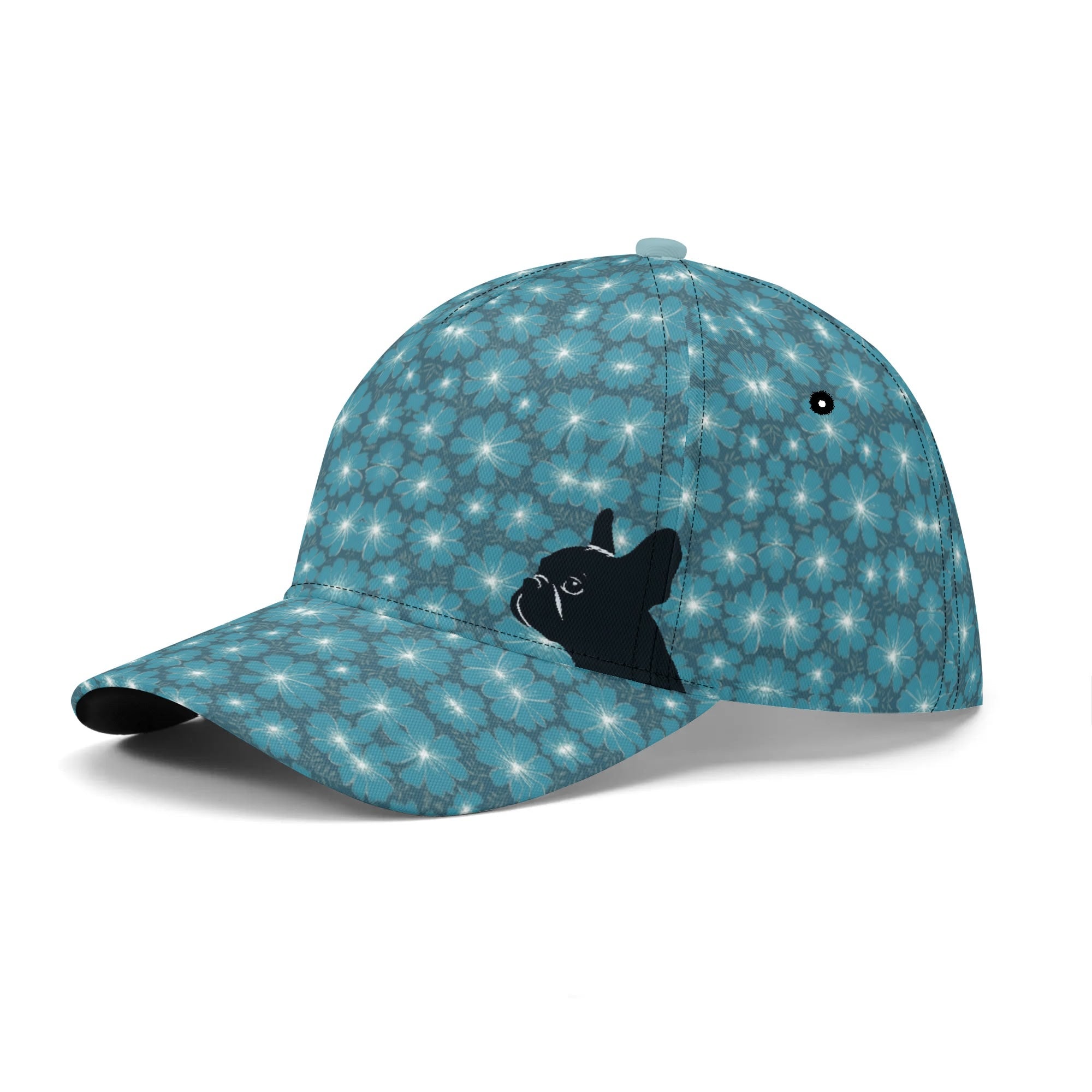 Riley French Bulldog Baseball Cap for Frenchie Enthusiasts-fadou