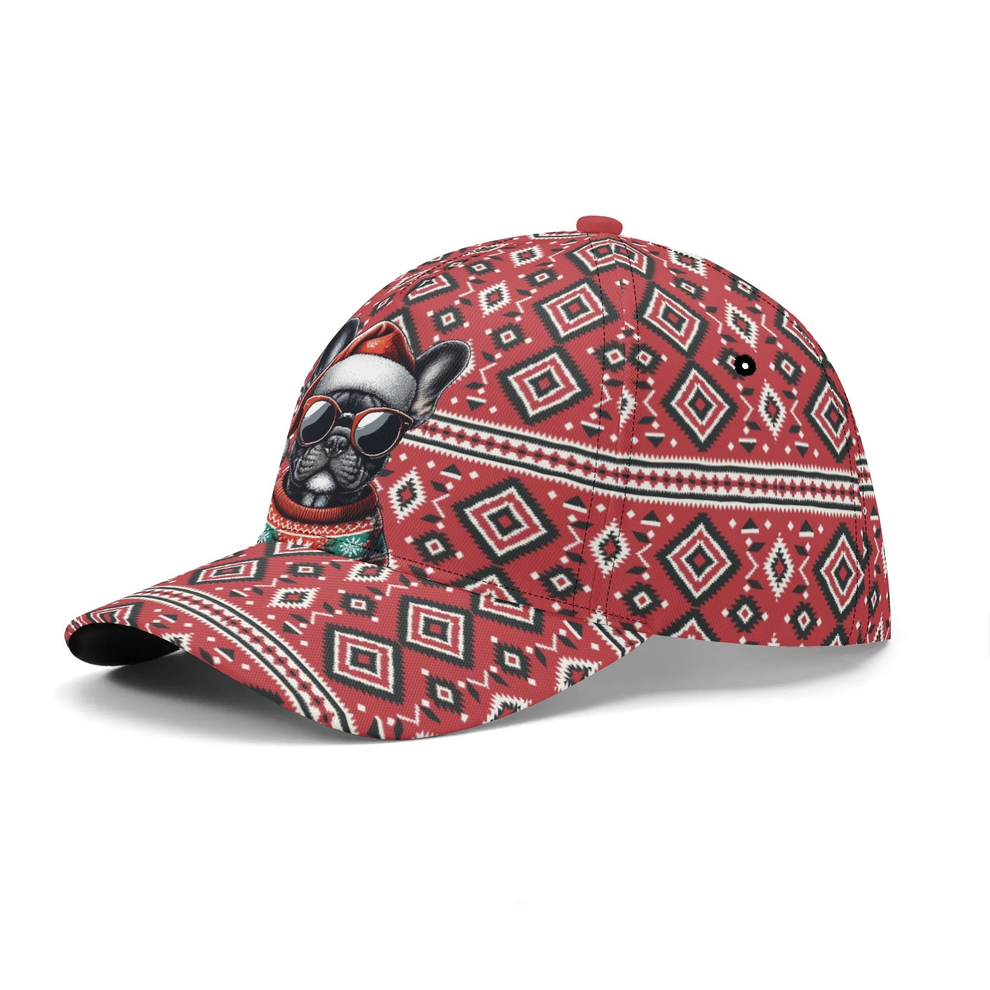 Aspen French Bulldog Baseball Cap for Frenchie Enthusiasts-fadou