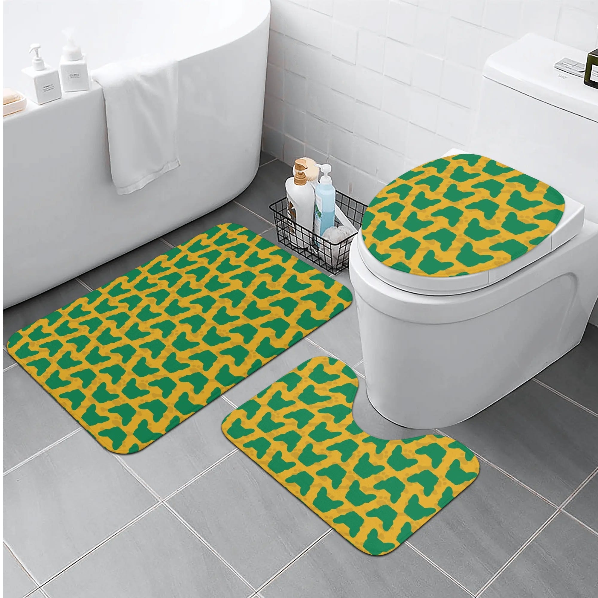 Mila- Bathroom Toilet Set for French Bulldog Owners and Fans-fadou