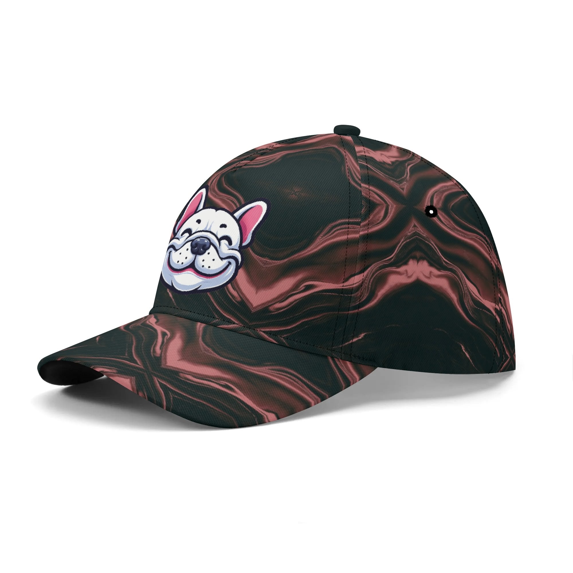 Charlie French Bulldog Sun Cap for Frenchie Enthusiasts-fadou