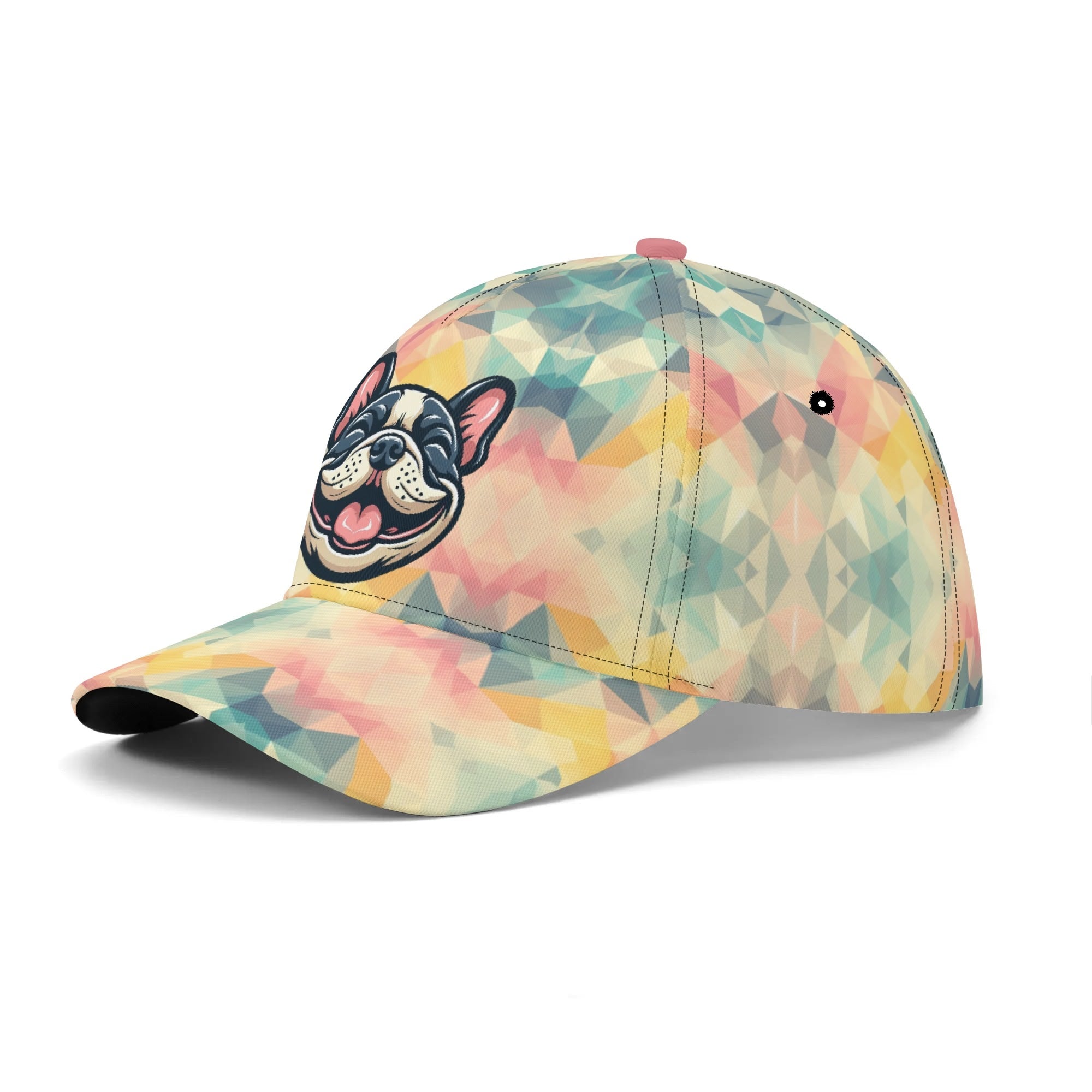 Bella French Bulldog Baseball Cap for Frenchie Enthusiasts-fadou