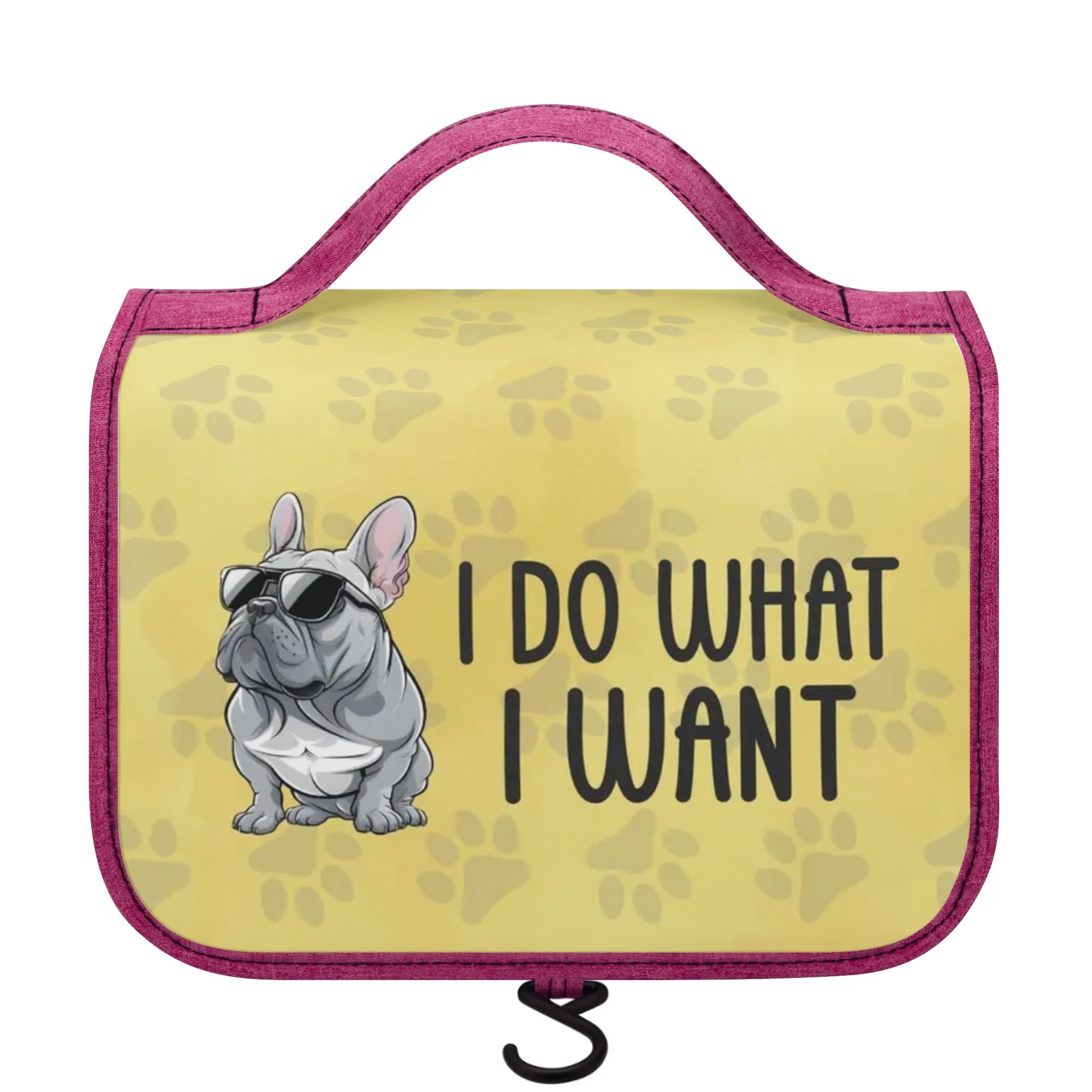 Buddy - Cosmetic Travel Bag for Frenchie Fans Everywhere-fadou