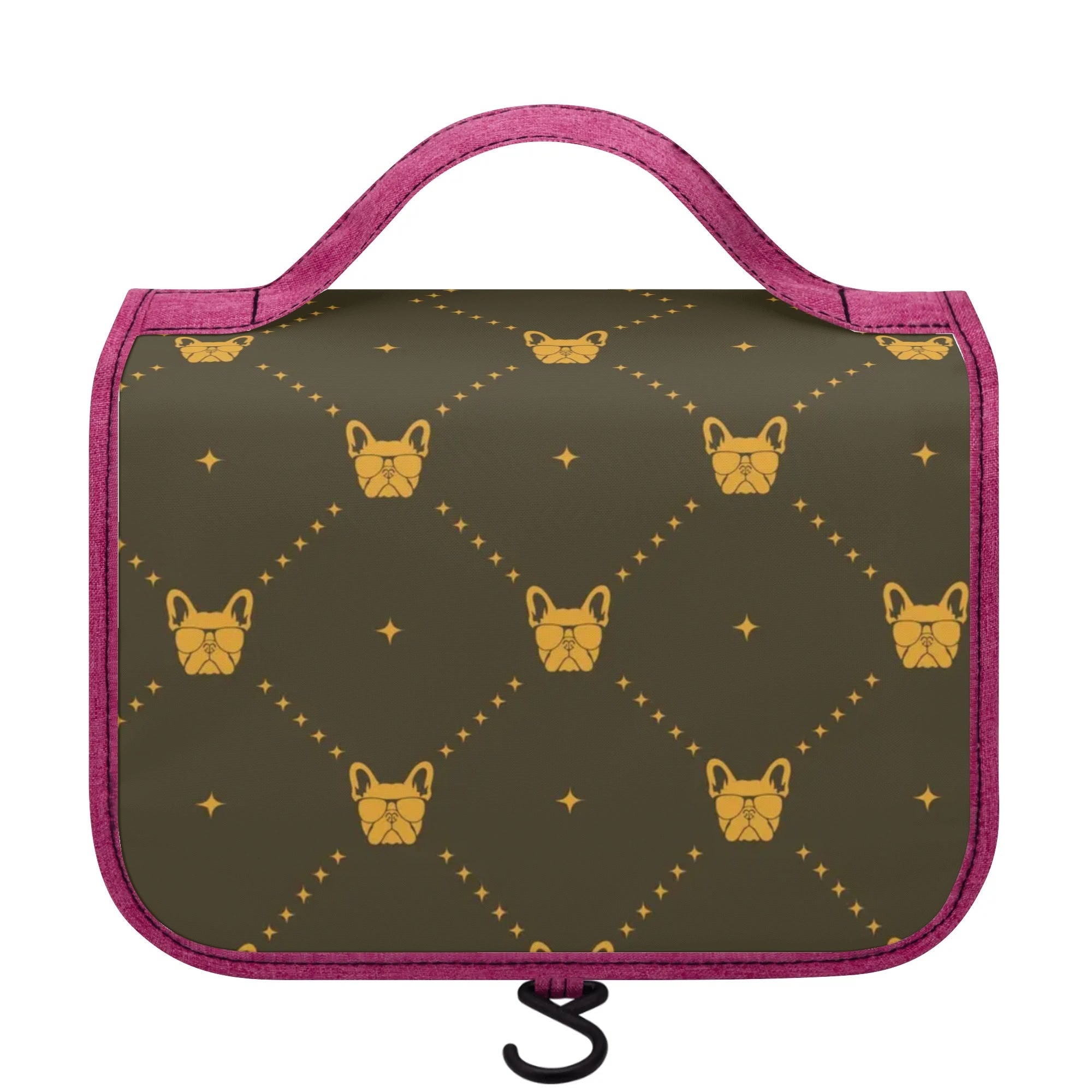 Hugo - Cosmetic Travel Bag for Frenchie Fans Everywhere-fadou
