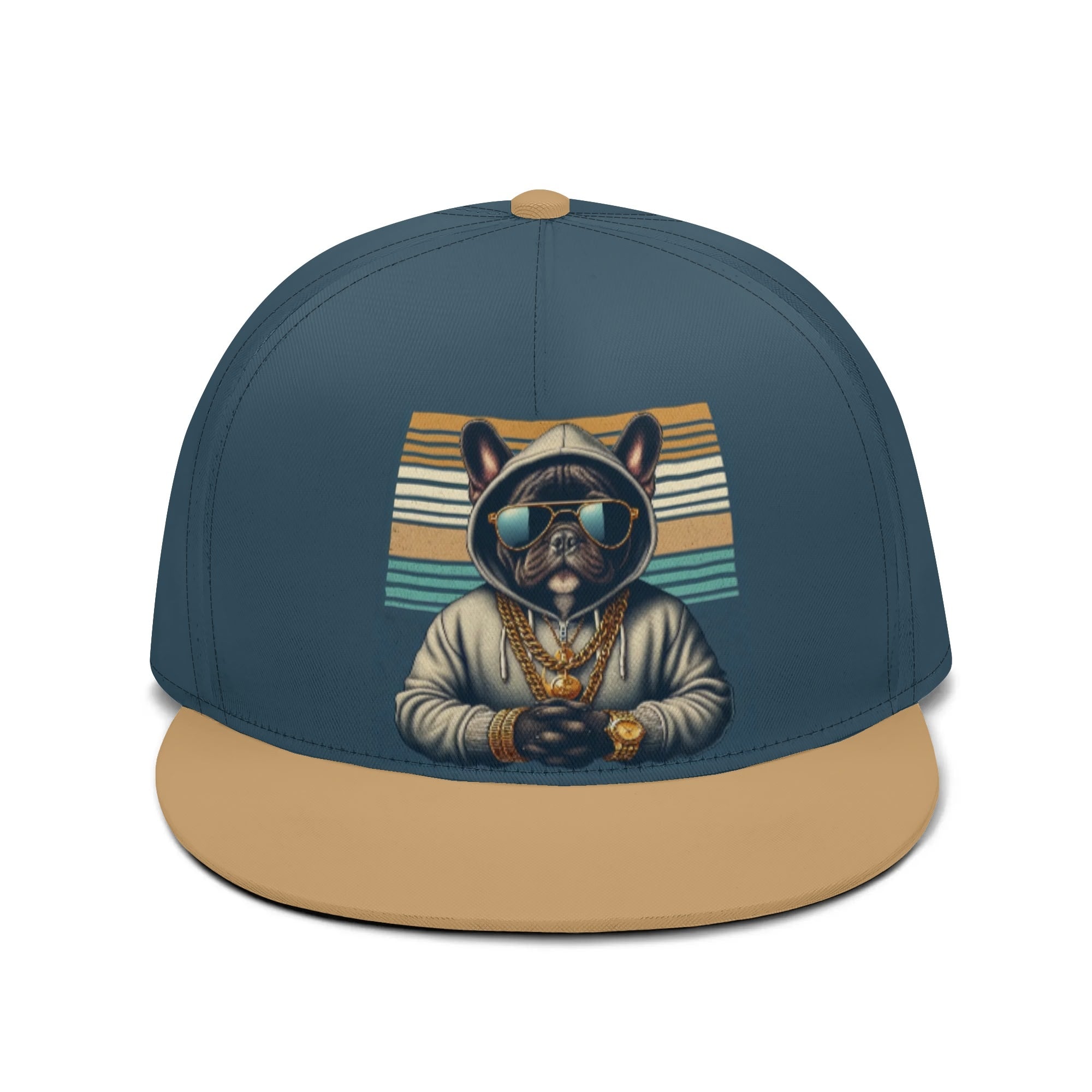 Willow French Bulldog Adjustable Cap for Bulldog Owners-fadou
