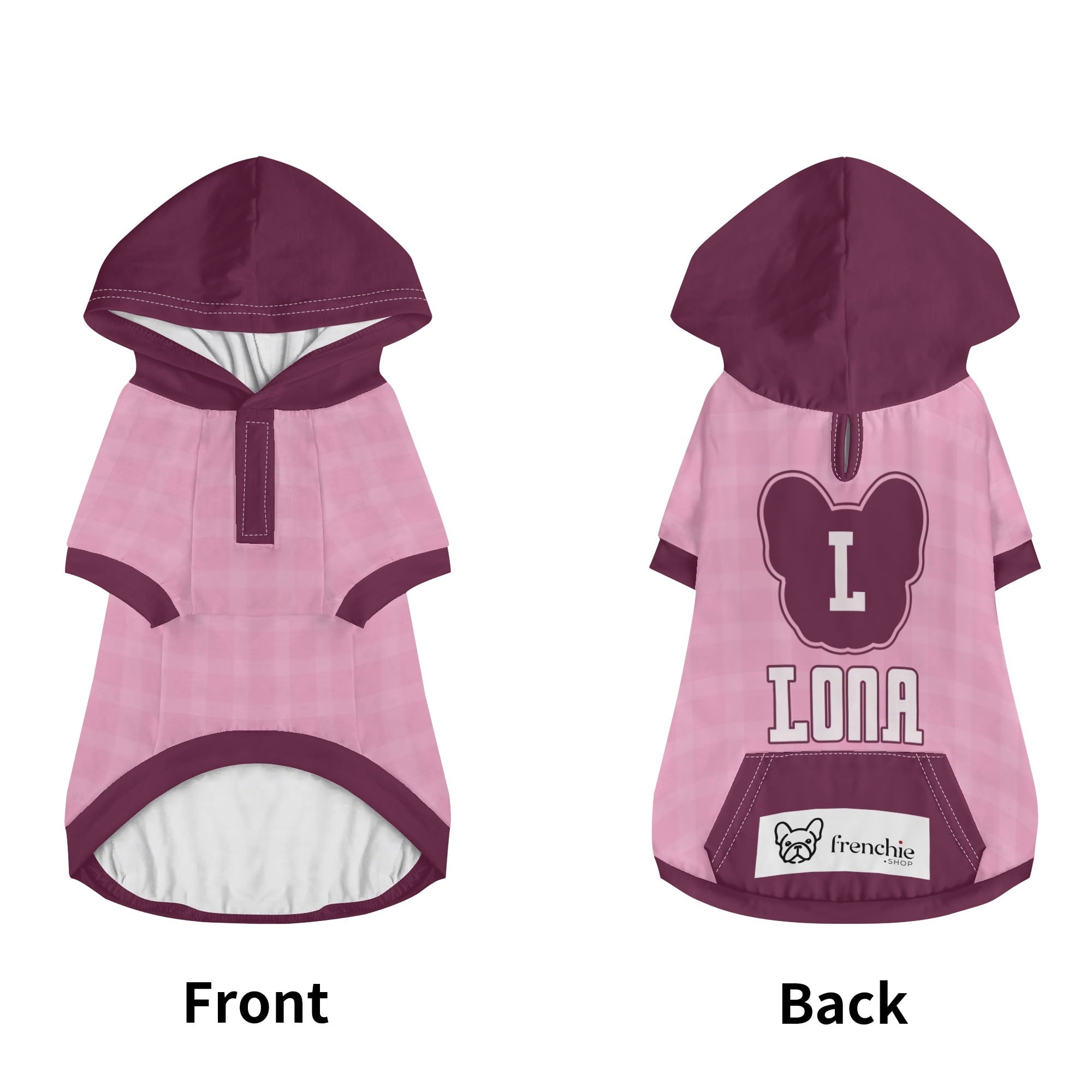 French Bulldog Custom Cozy Hoodie for Outdoor Adventures-fadou