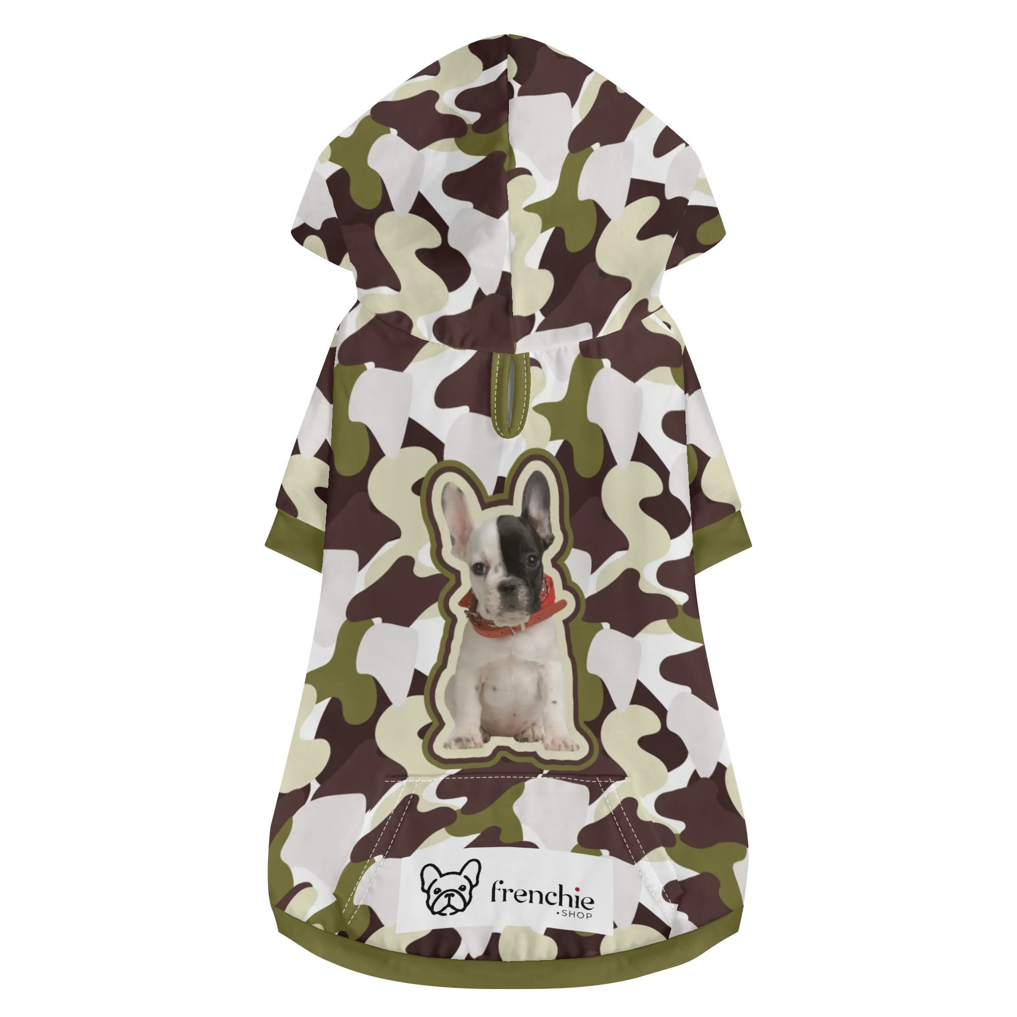 Personalized French Bulldog Hoodies Featuring for Short-Nosed Dogs-fadou