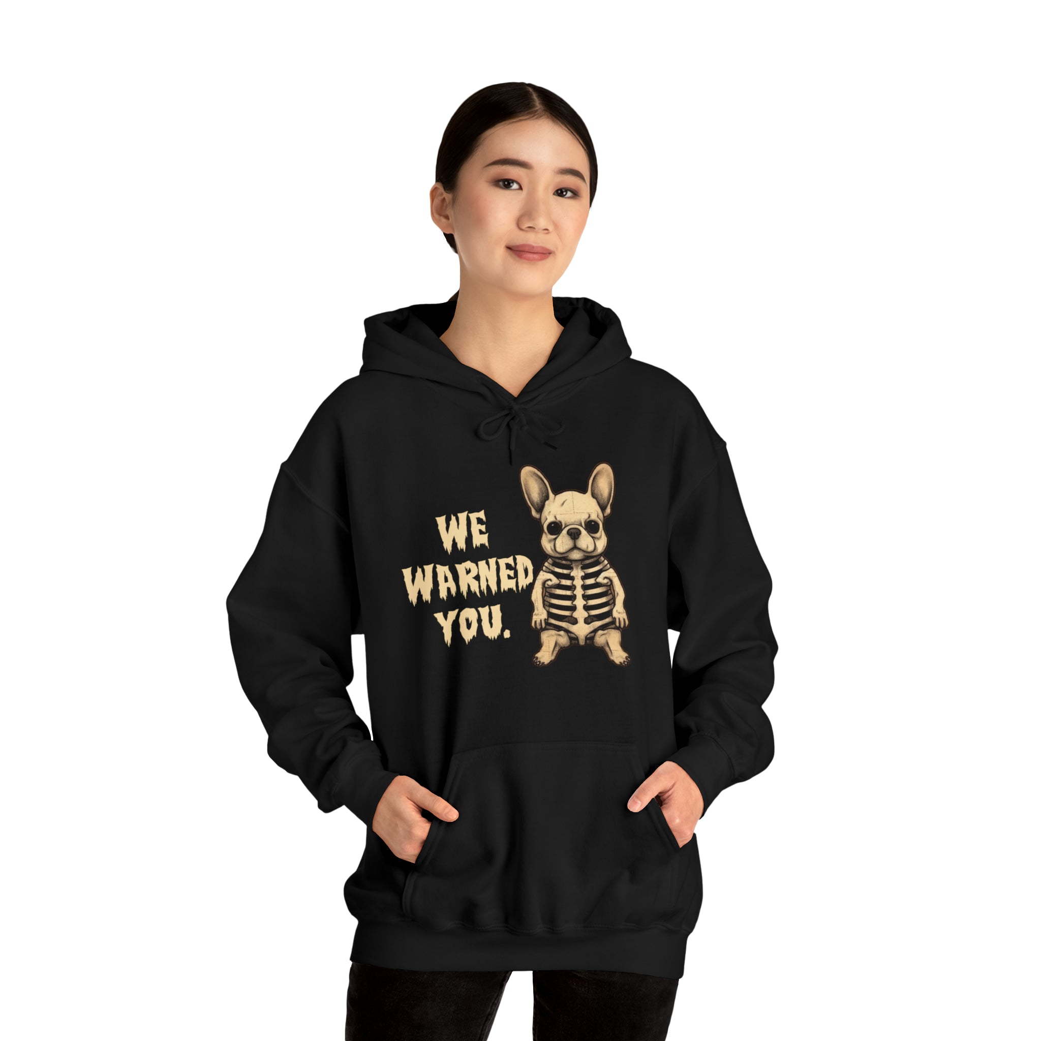 Frenchie Halloween Dog Mom Hoodie for Frenchie Enthusiasts-fadou