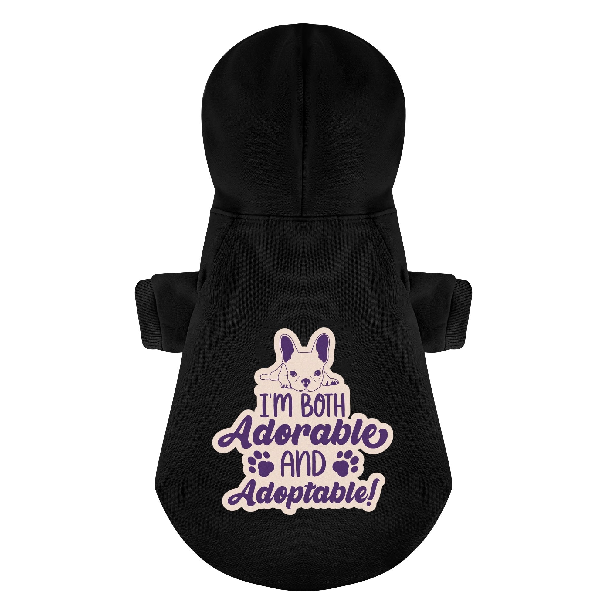 French Bulldog Cozy Pet Sweatshirt for Brachycephalic Dogs-fadou