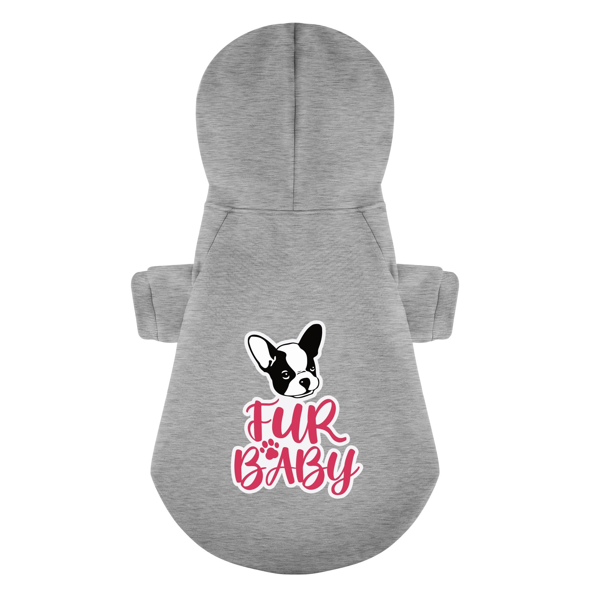 French Bulldog Personalized Pet Sweatshirt for Flat-Face Breeds-fadou