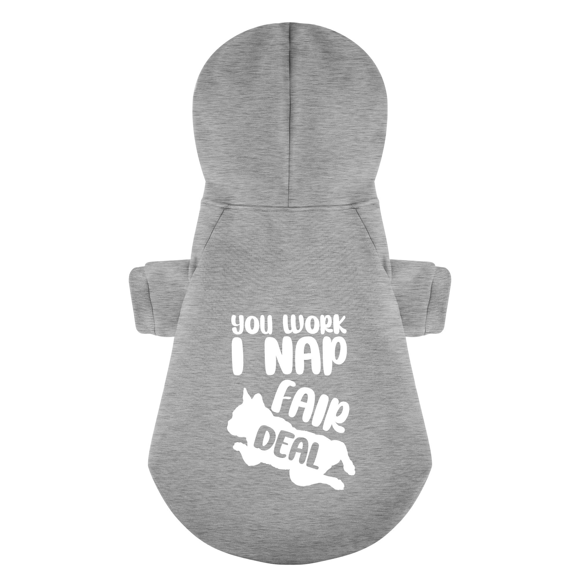You French Bulldog Fleece Hoodie for Brachycephalic Dogs-fadou