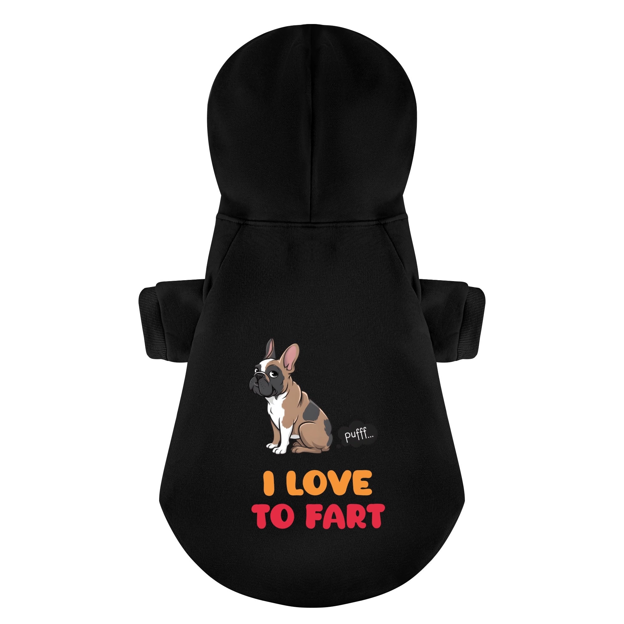 French Bulldog Personalized Pet Sweatshirt for Stocky Dogs-fadou