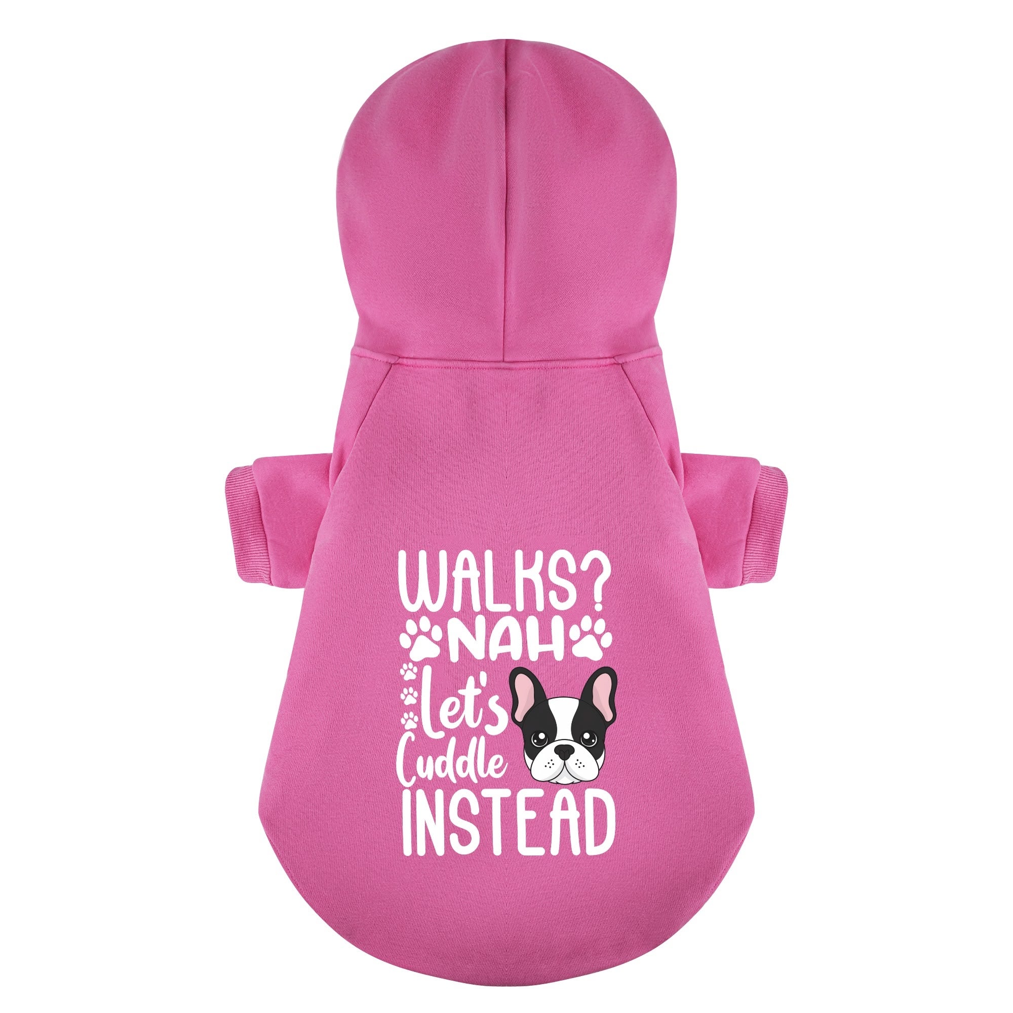 Walks? Nah. Let’s Cuddle Instead - Personalized for French Bulldogs-fadou