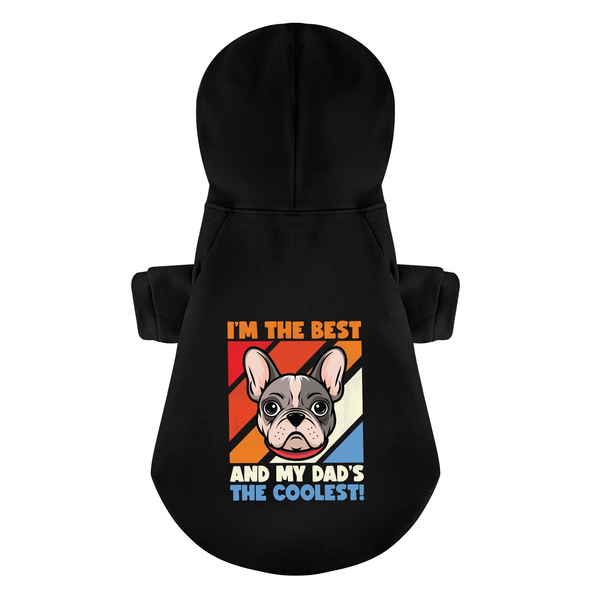 French Bulldog Cotton Dog Hoodie for Brachycephalic Dogs-fadou