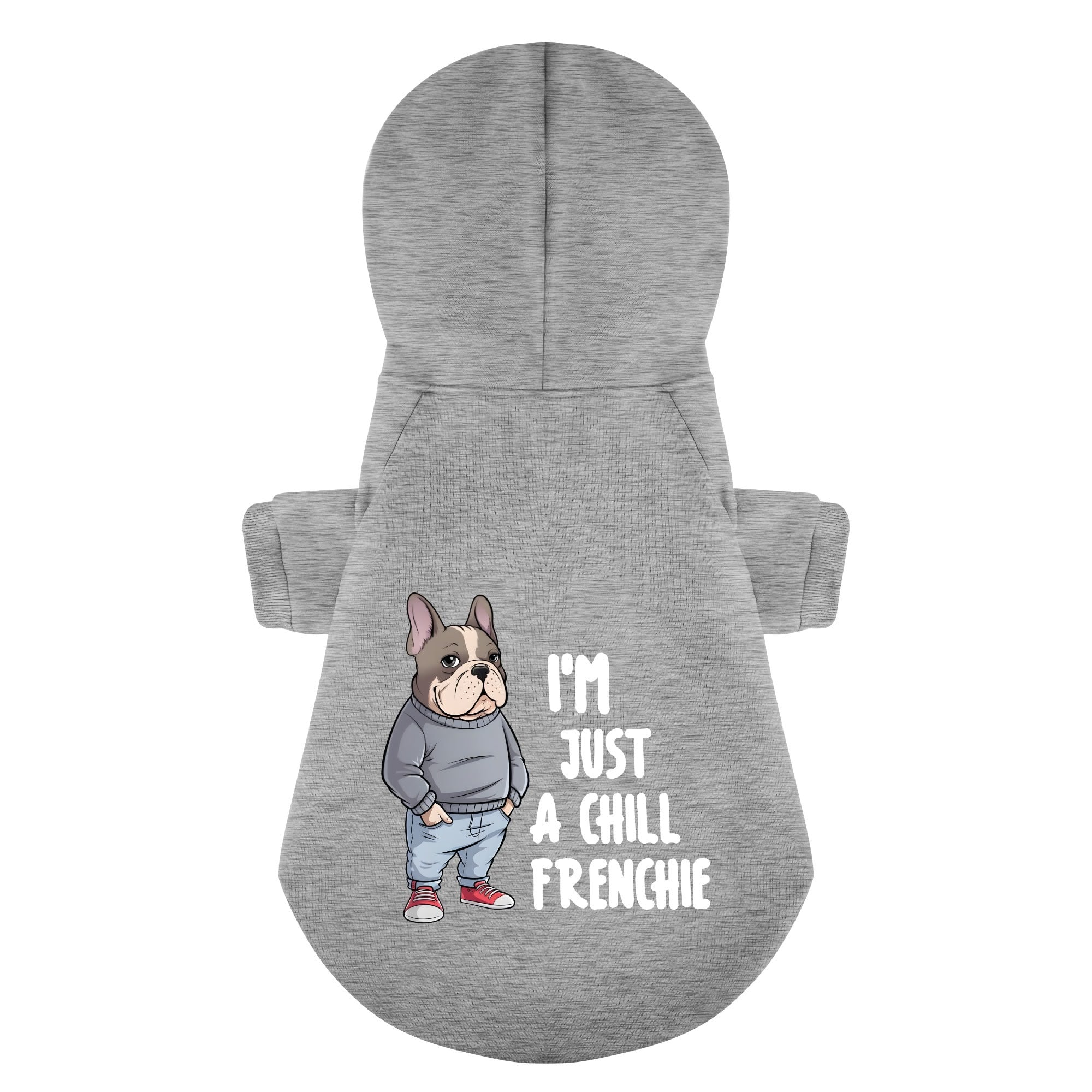 Frenchie Stylish Pet Sweatshirt for Brachycephalic Dogs-fadou