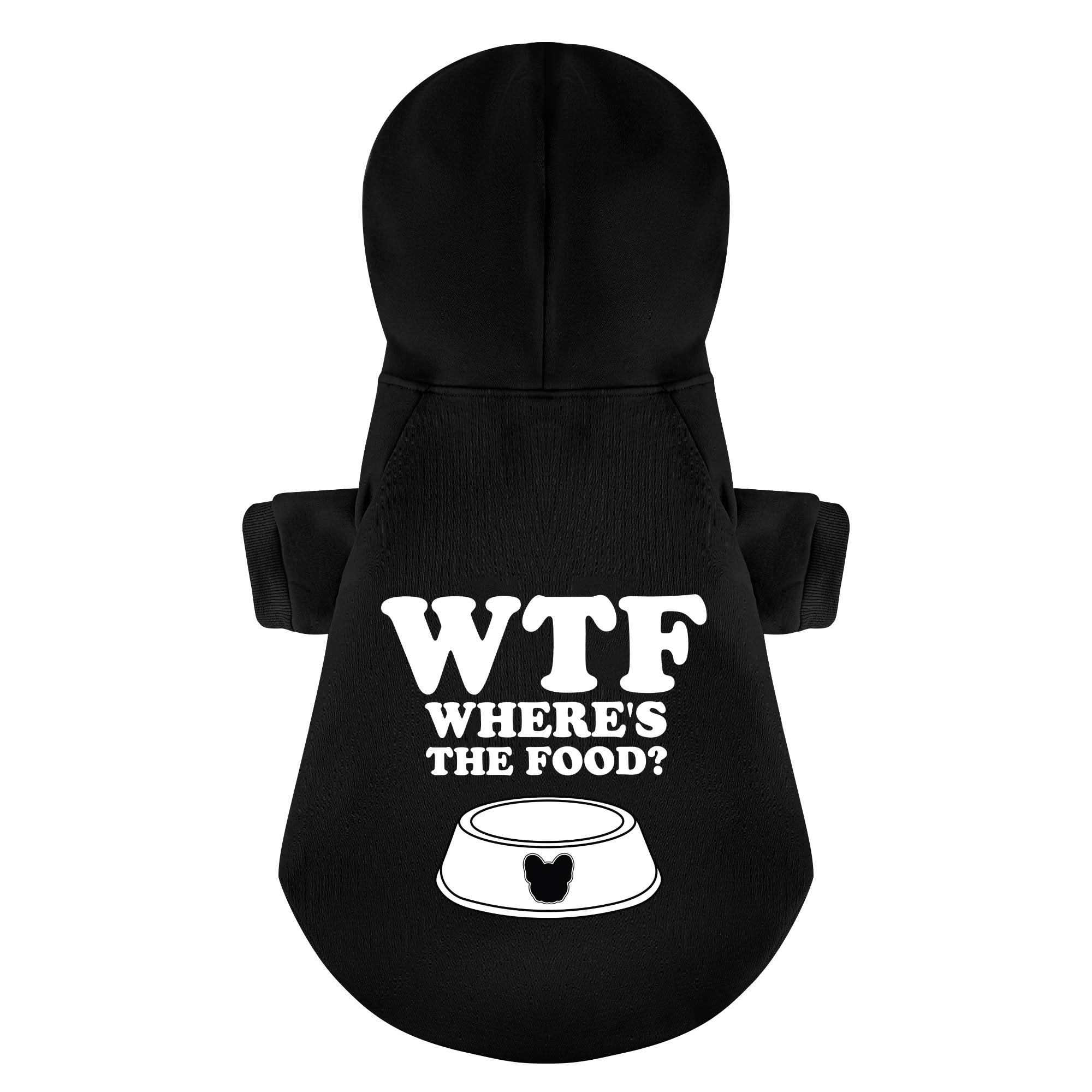 Personalized Cozy Fleece Hoodie for Frenchie Enthusiasts-fadou