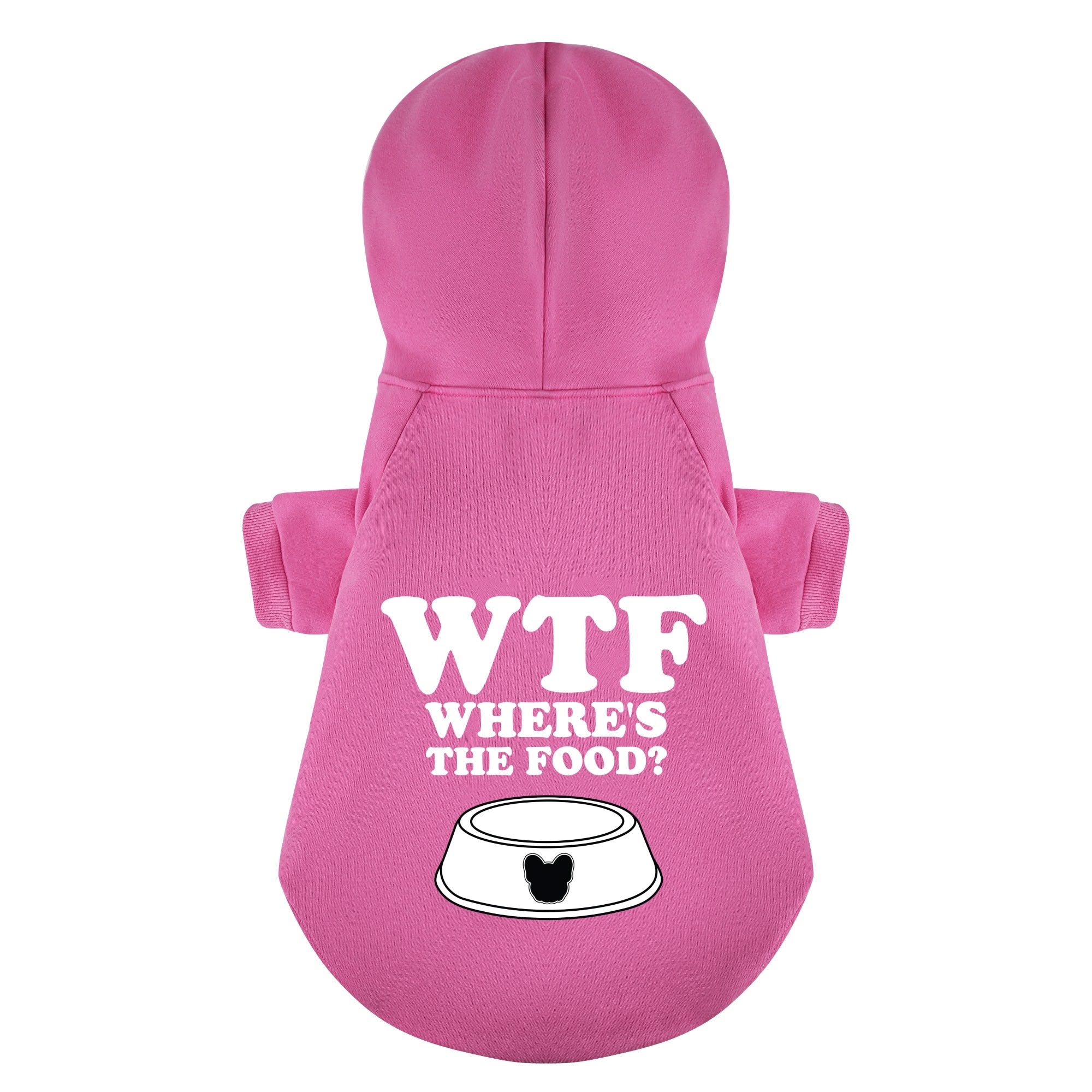Personalized Cozy Fleece Hoodie for Frenchie Enthusiasts-fadou