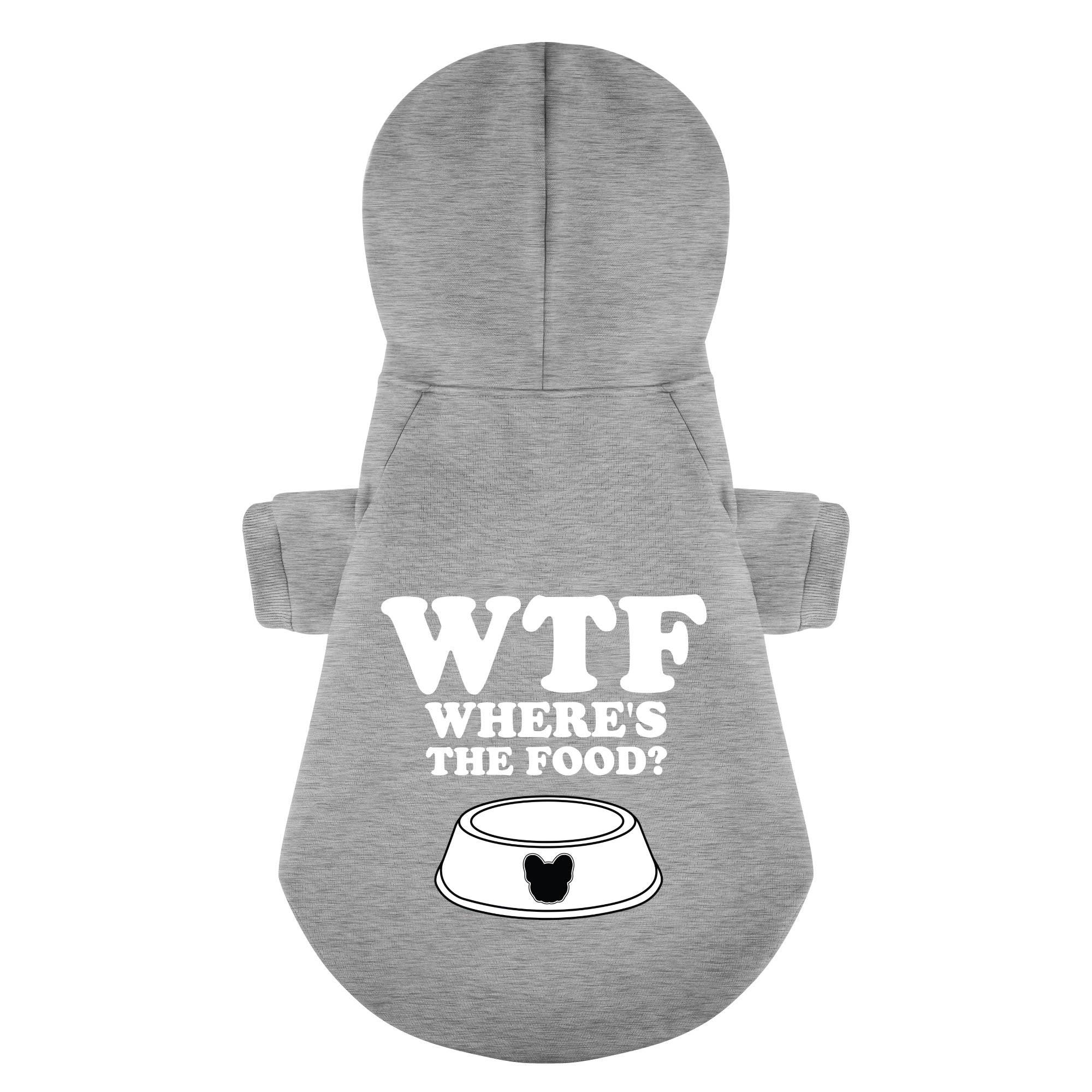 Personalized Cozy Fleece Hoodie for Frenchie Enthusiasts-fadou