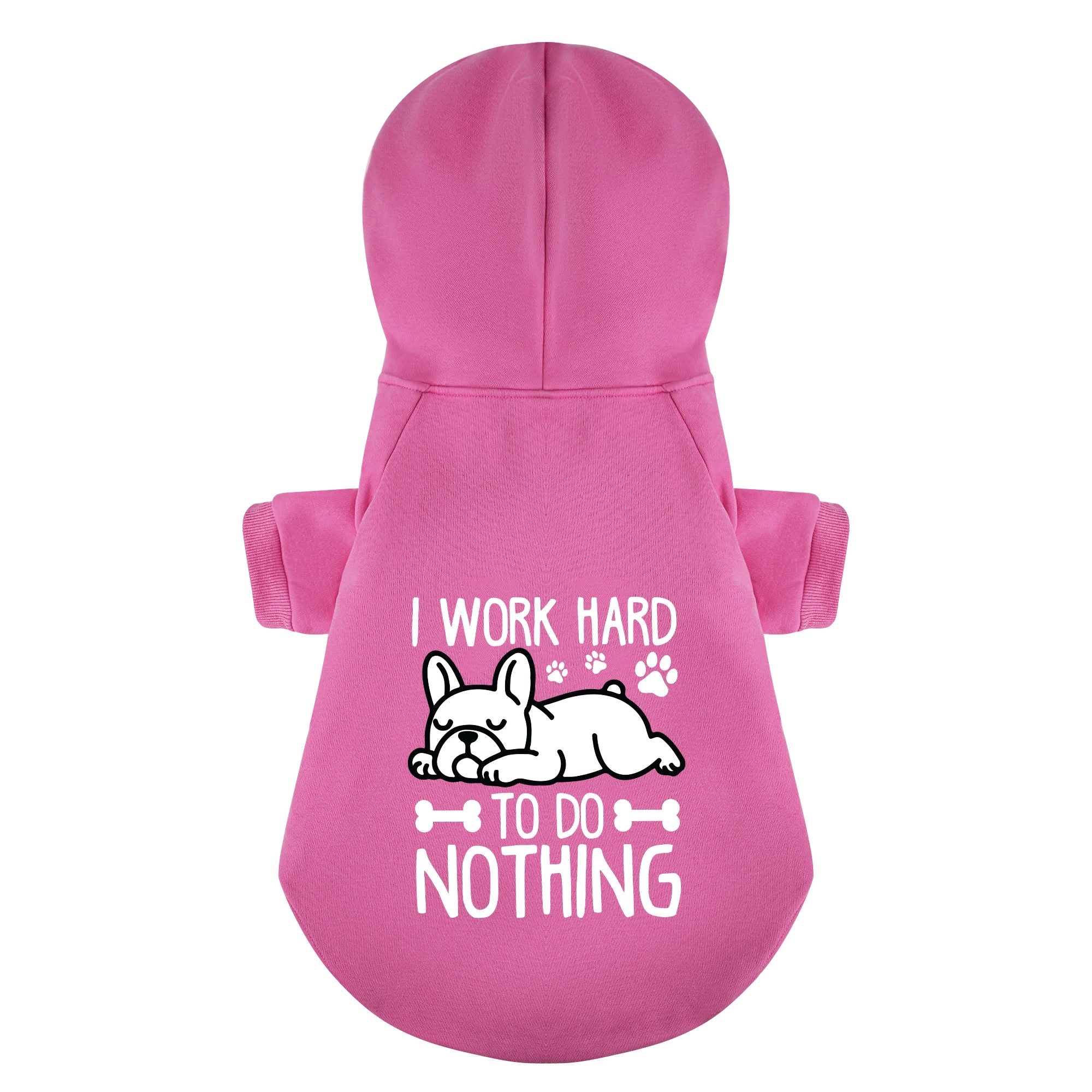 French Bulldog Funny Cozy Hoodie for Outdoor Adventures-fadou