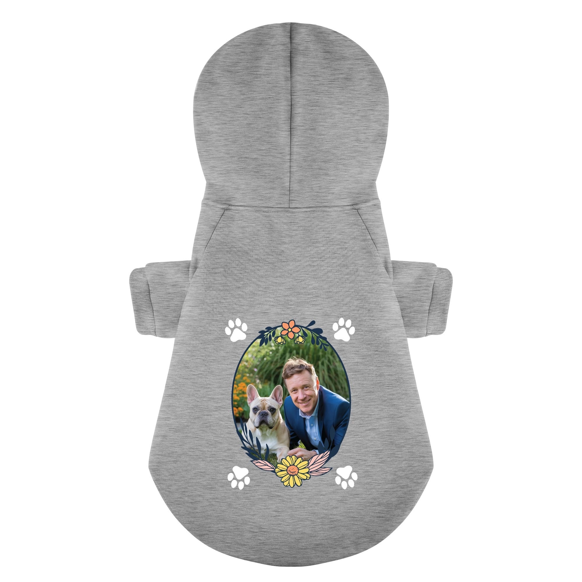 Personalized French Bulldog Hoodies with Funny for Short-Nosed Dogs-fadou