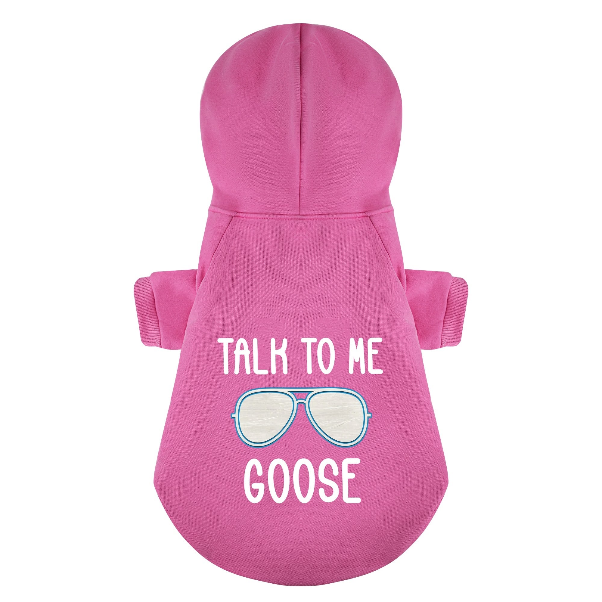 Talk French Bulldog Fleece Hoodie for Training Sessions-fadou