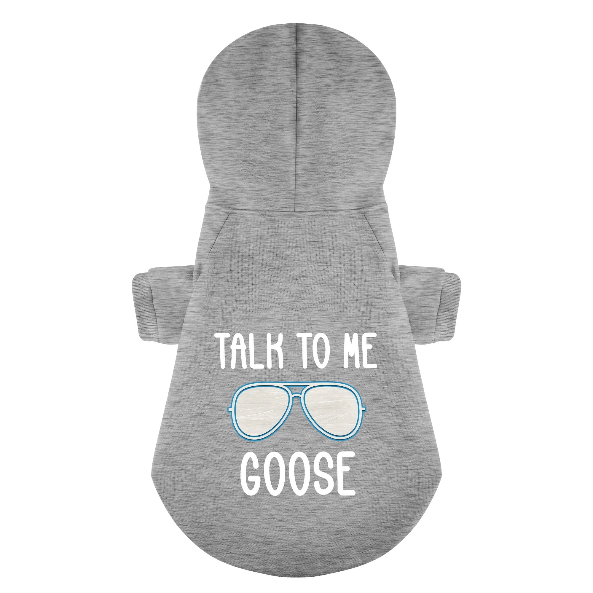 Talk French Bulldog Fleece Hoodie for Training Sessions-fadou