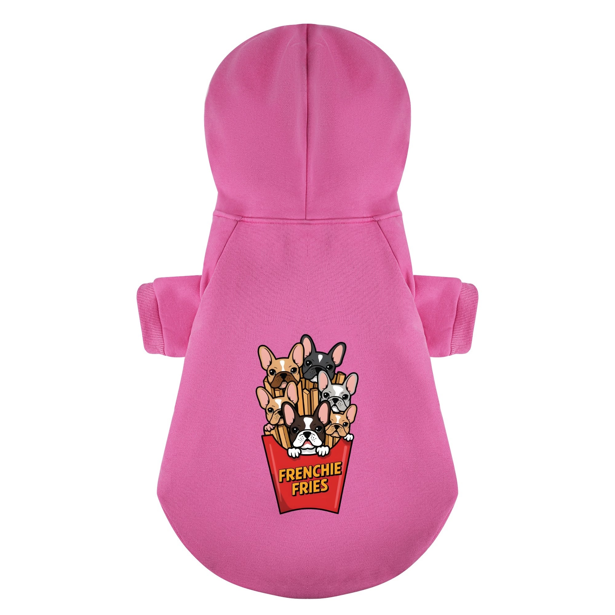 French Bulldog Personalized Cozy Hoodie for Small Breeds-fadou