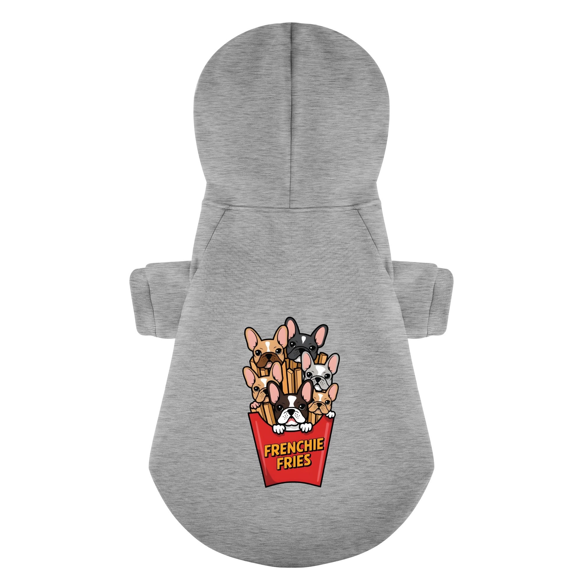 French Bulldog Personalized Cozy Hoodie for Small Breeds-fadou