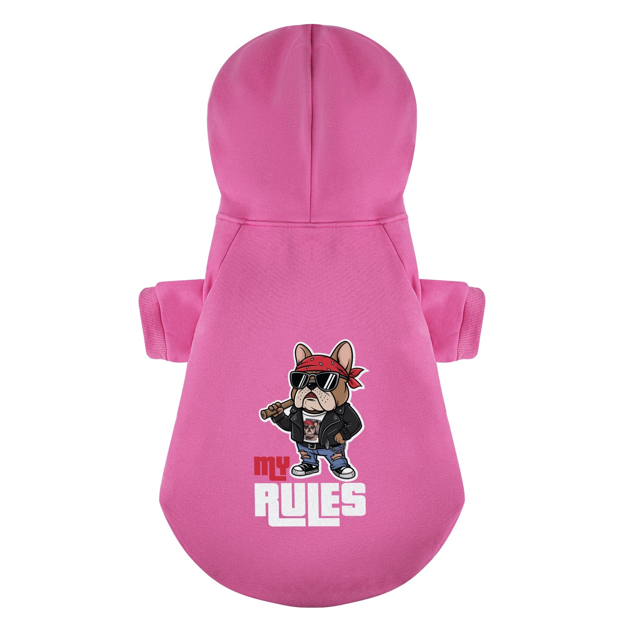 French Bulldog Funny Pet Sweatshirt for Flat-Face Breeds-fadou