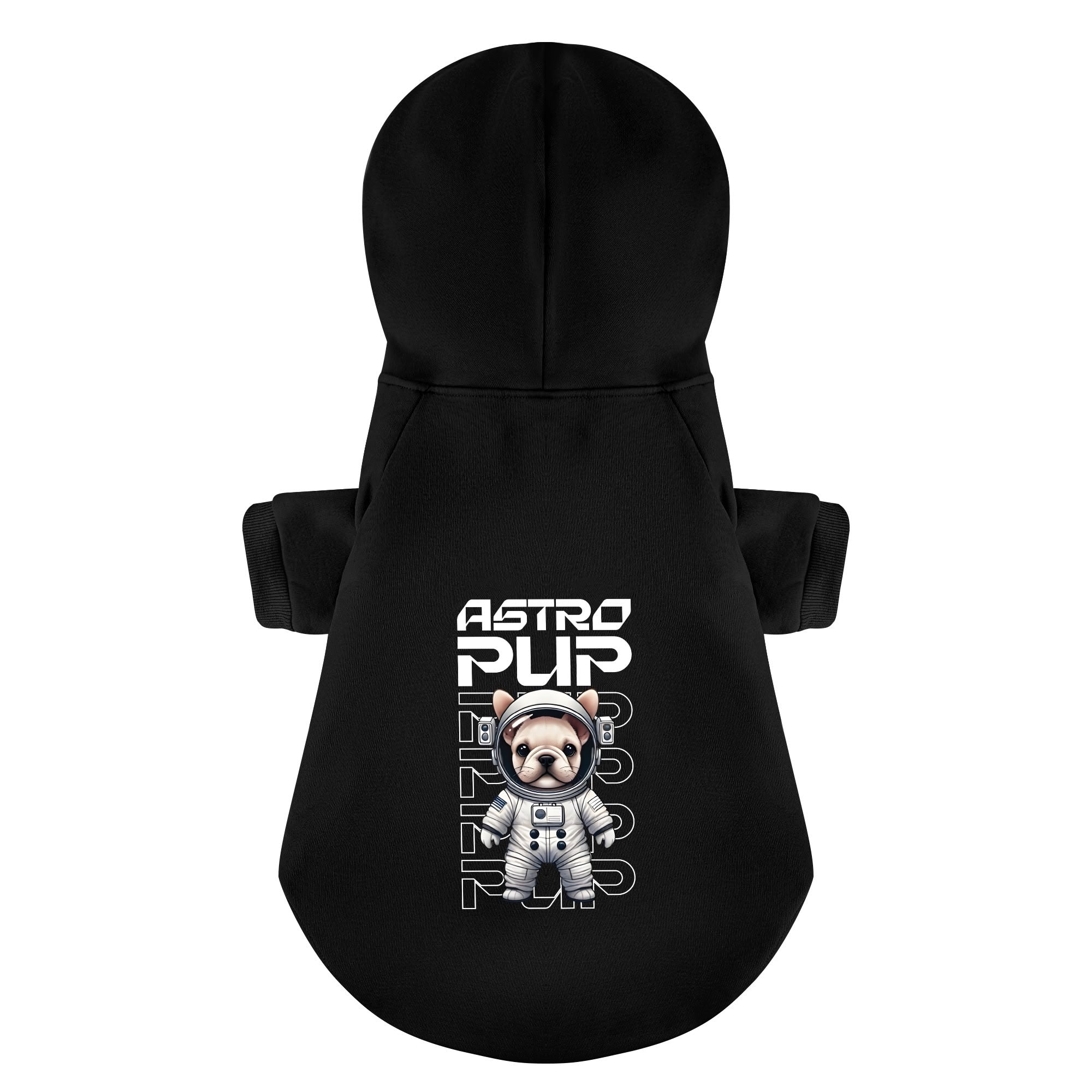 French Bulldog Cozy Fleece Hoodie for Brachycephalic Dogs-fadou